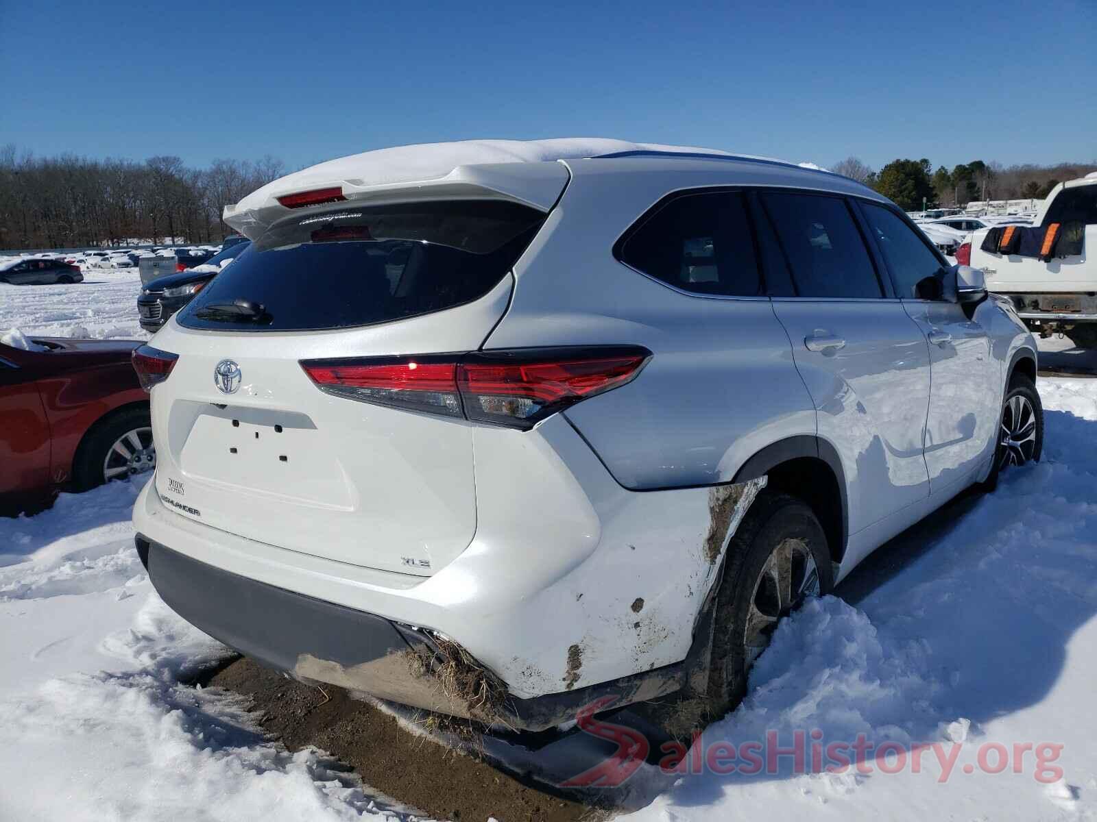 5TDGZRAH0MS518738 2021 TOYOTA HIGHLANDER