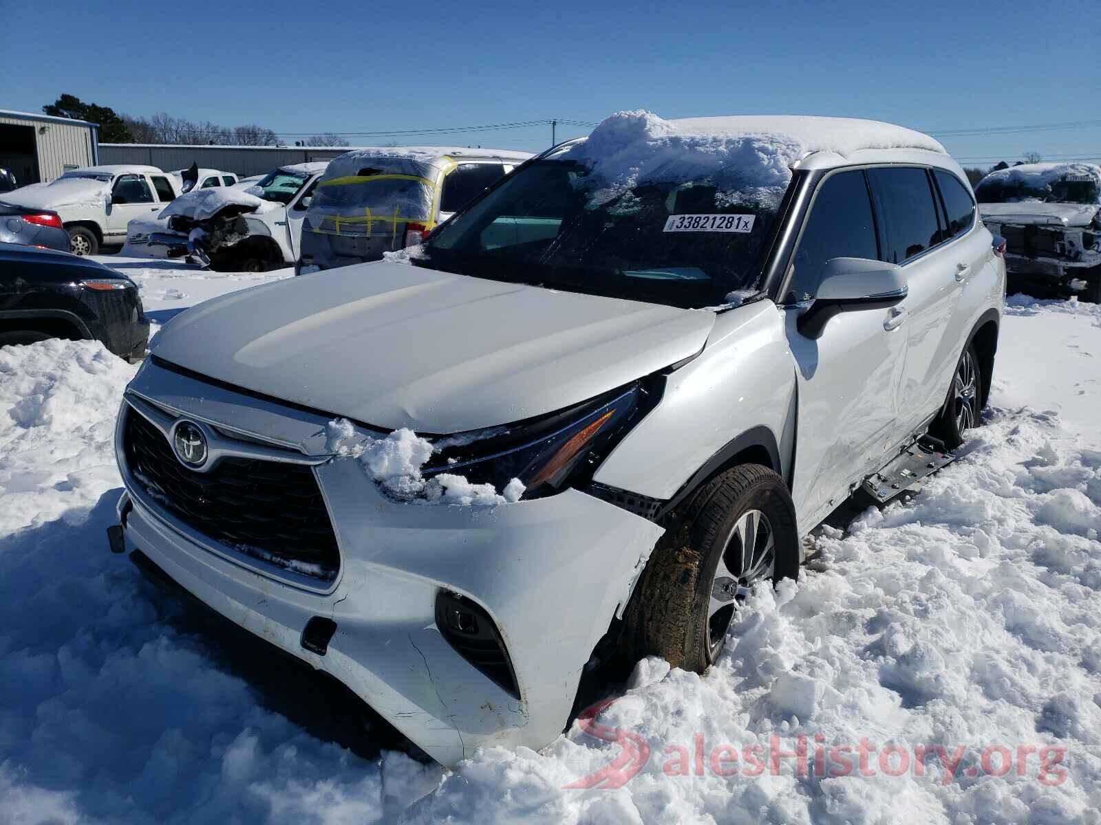 5TDGZRAH0MS518738 2021 TOYOTA HIGHLANDER