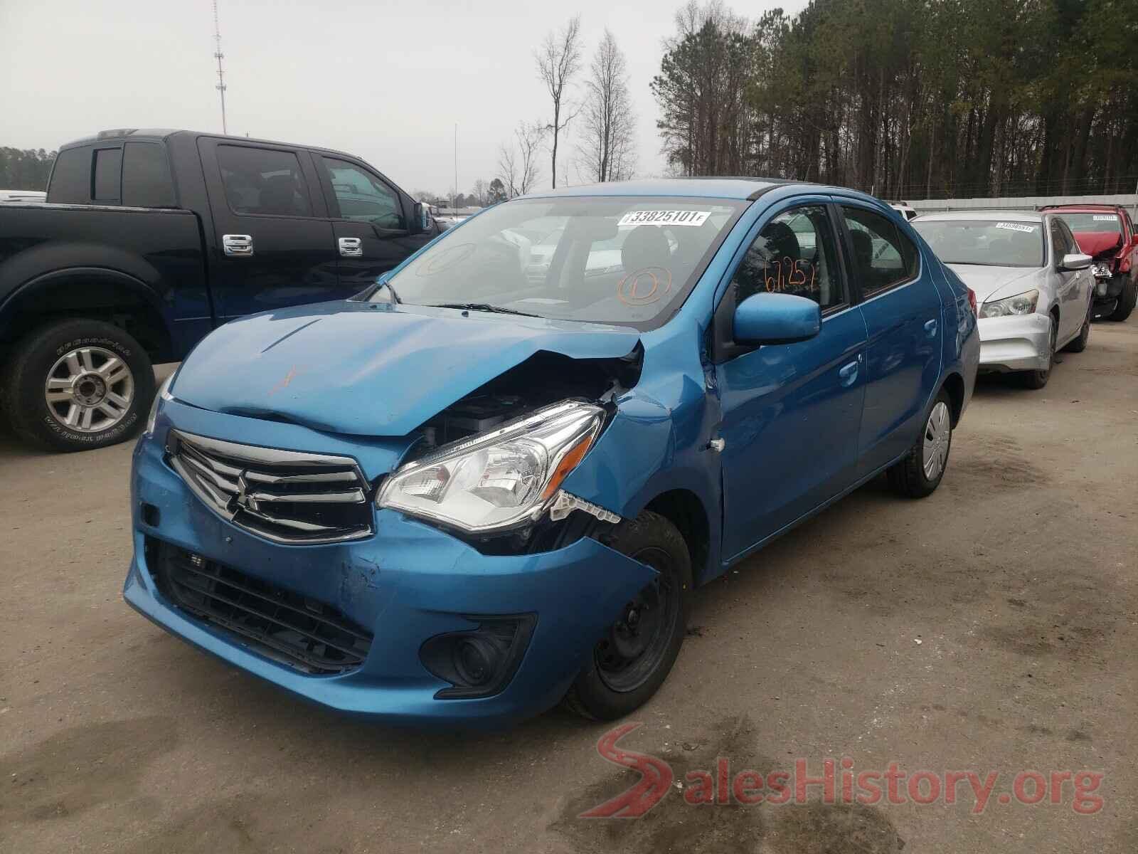 ML32F3FJ2HH002292 2017 MITSUBISHI MIRAGE