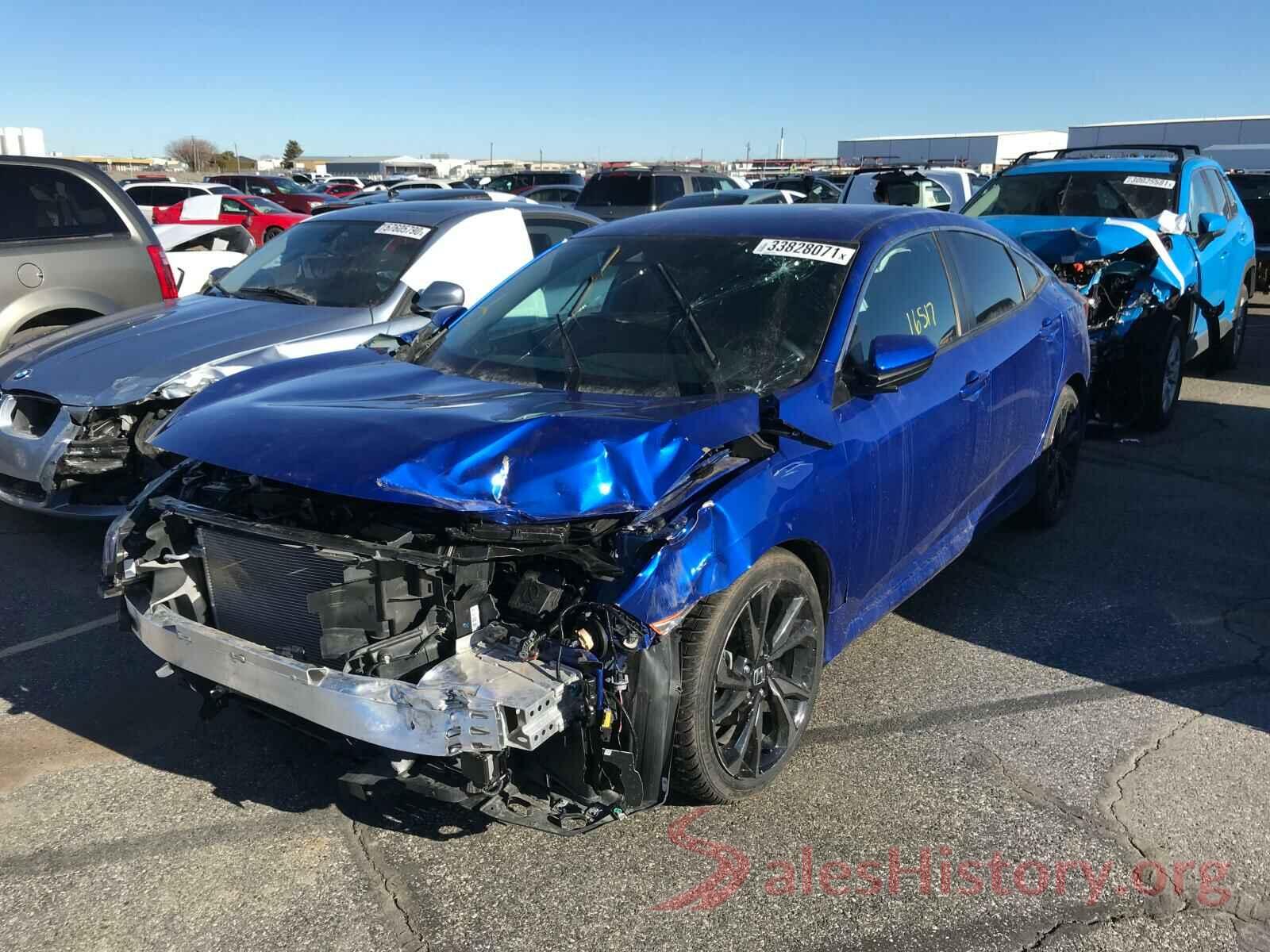 19XFC2F86KE204080 2019 HONDA CIVIC