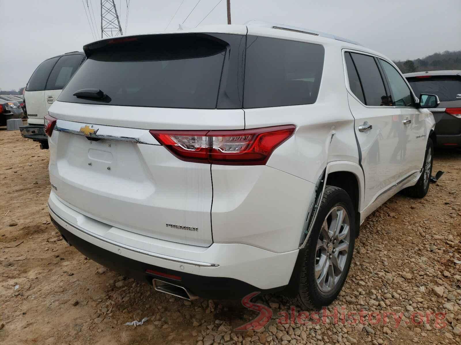 1GNERKKW1KJ133329 2019 CHEVROLET TRAVERSE