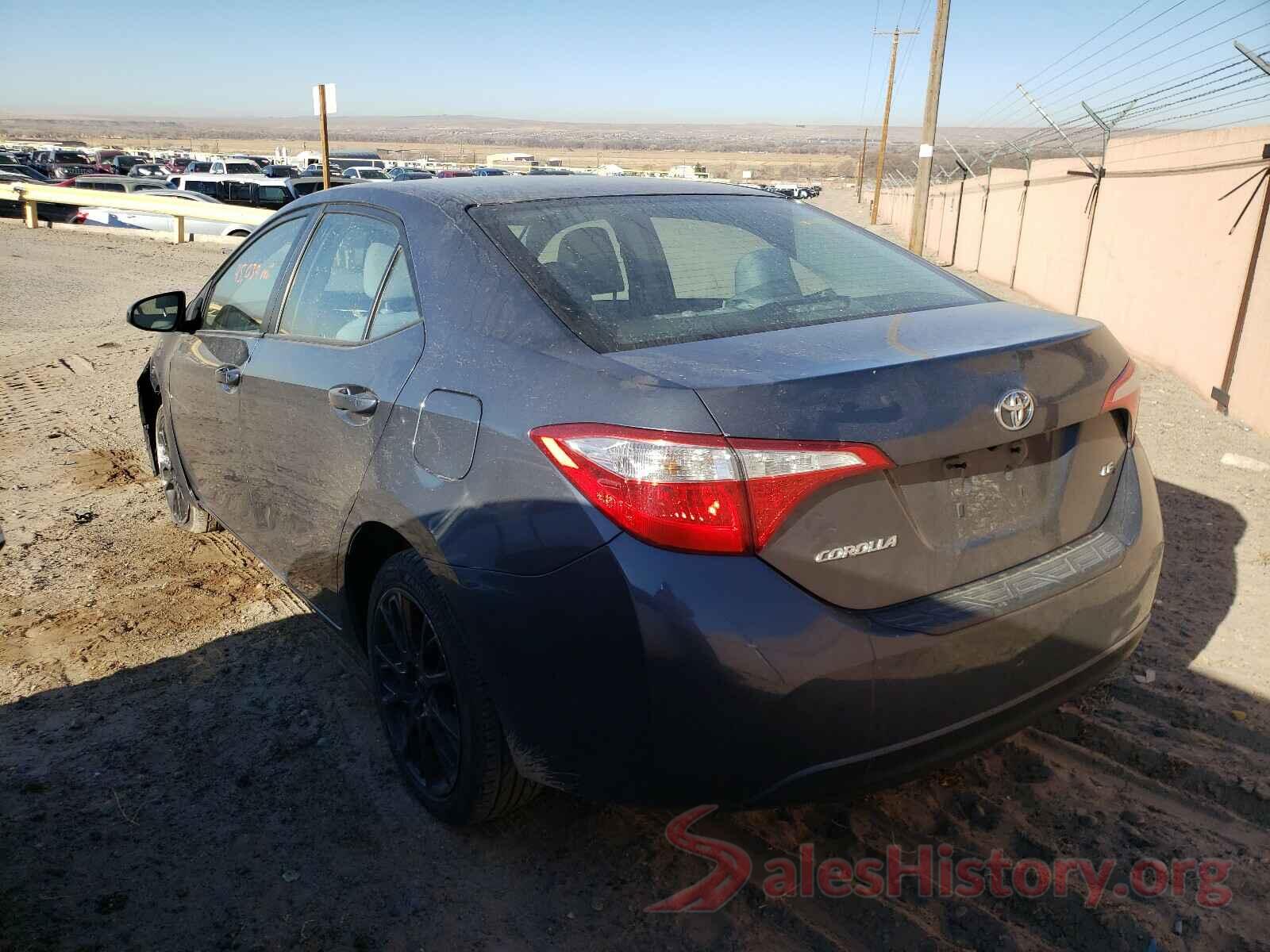 5YFBURHE0GP502864 2016 TOYOTA COROLLA