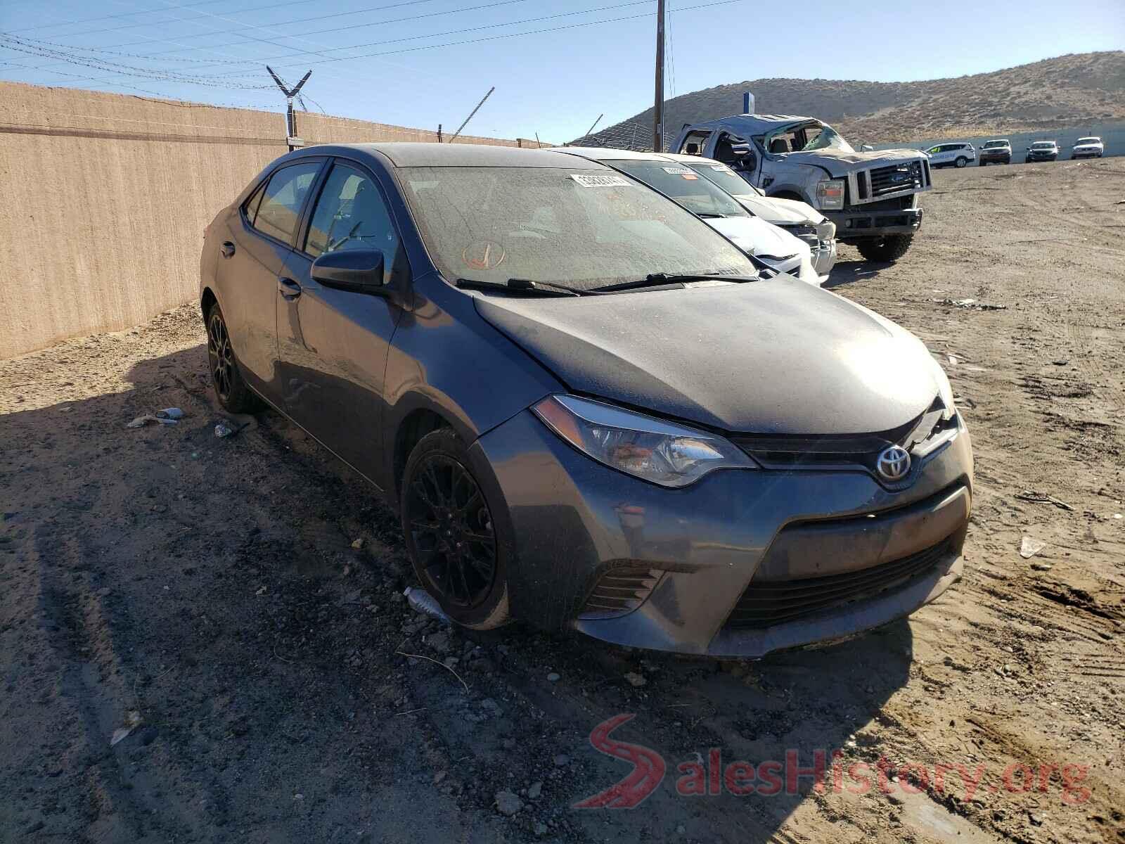 5YFBURHE0GP502864 2016 TOYOTA COROLLA