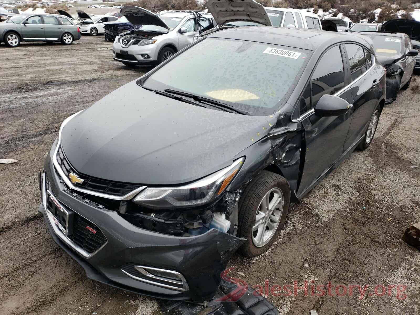 3G1BE6SMXJS600721 2018 CHEVROLET CRUZE