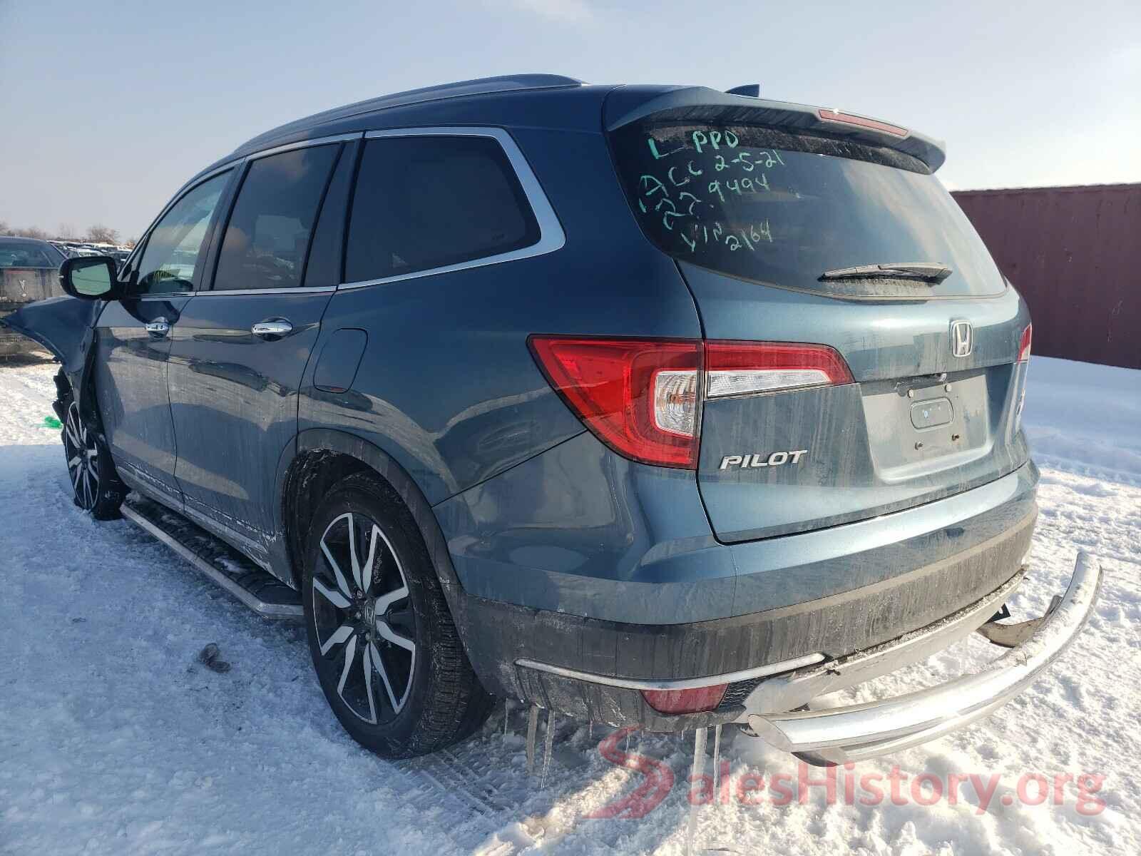 5FNYF6H9XKB092164 2019 HONDA PILOT