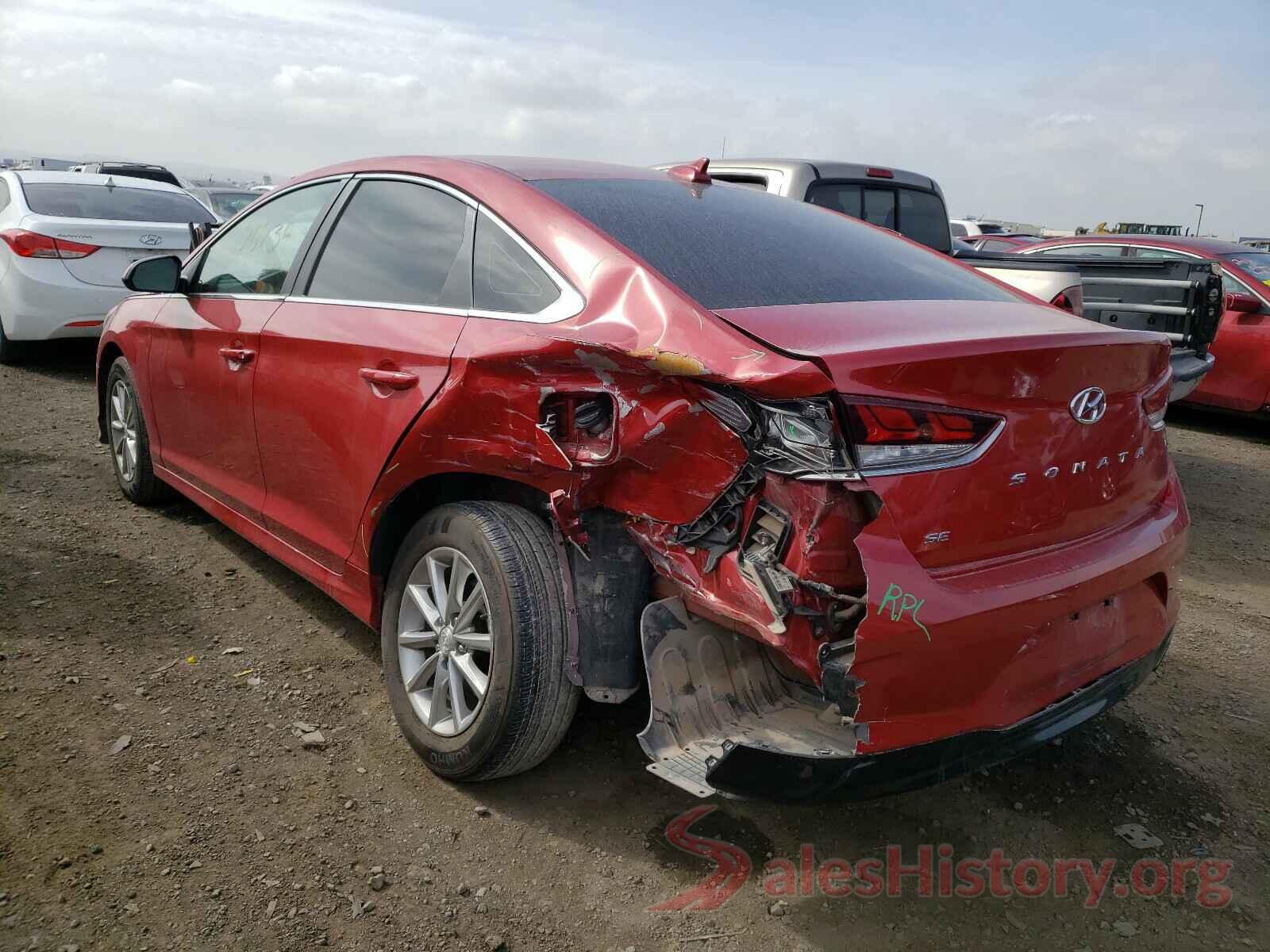 5NPE24AF7JH622383 2018 HYUNDAI SONATA