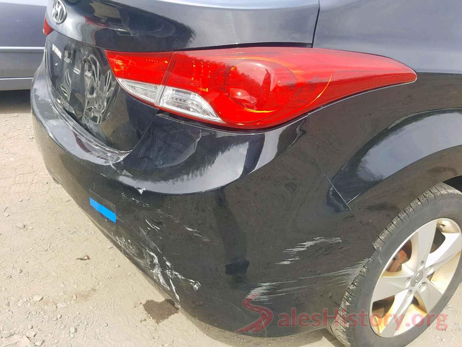 KMHDH4AE3DU587834 2013 HYUNDAI ELANTRA