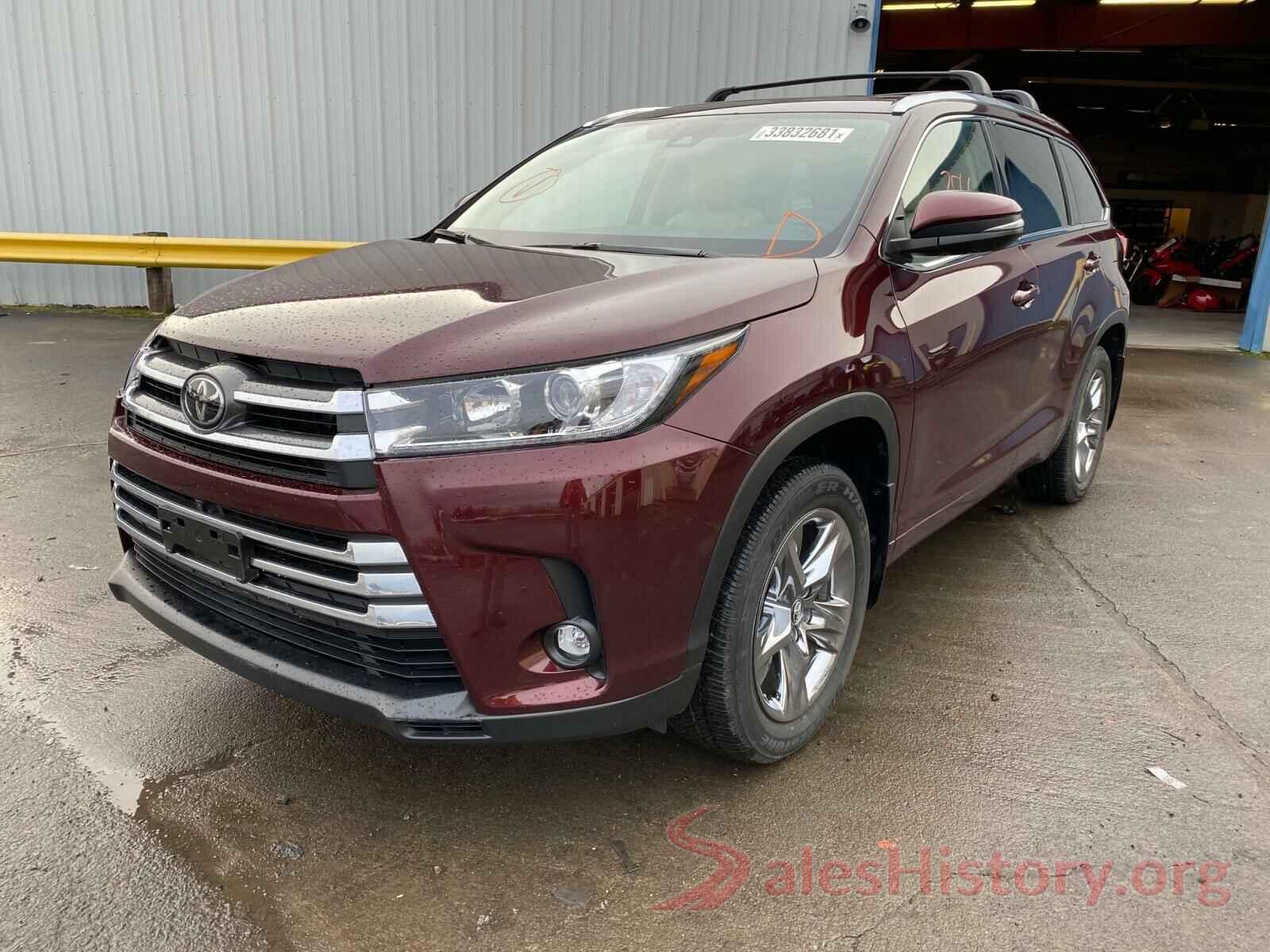 5TDDZRFH6KS997806 2019 TOYOTA HIGHLANDER