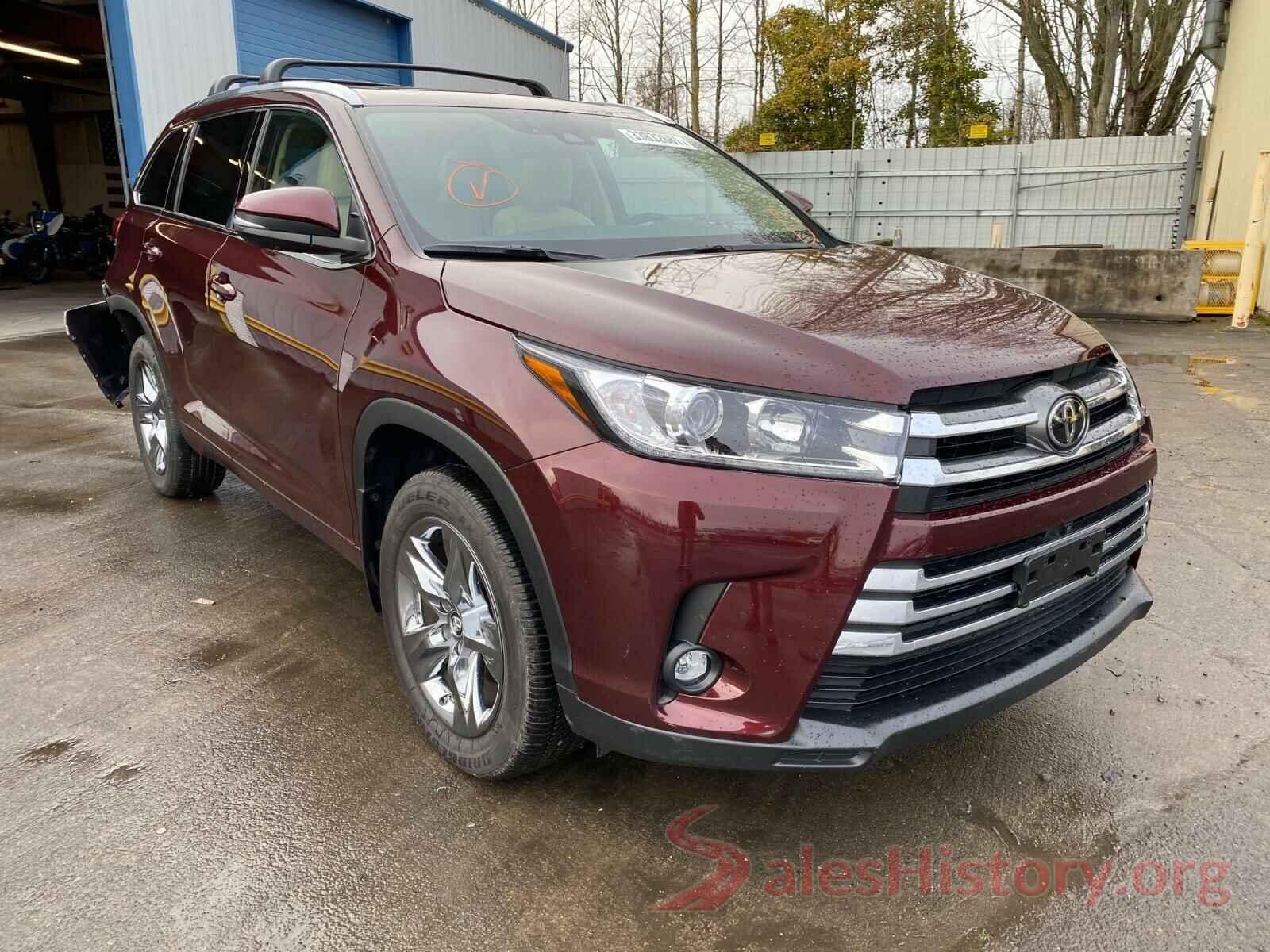 5TDDZRFH6KS997806 2019 TOYOTA HIGHLANDER