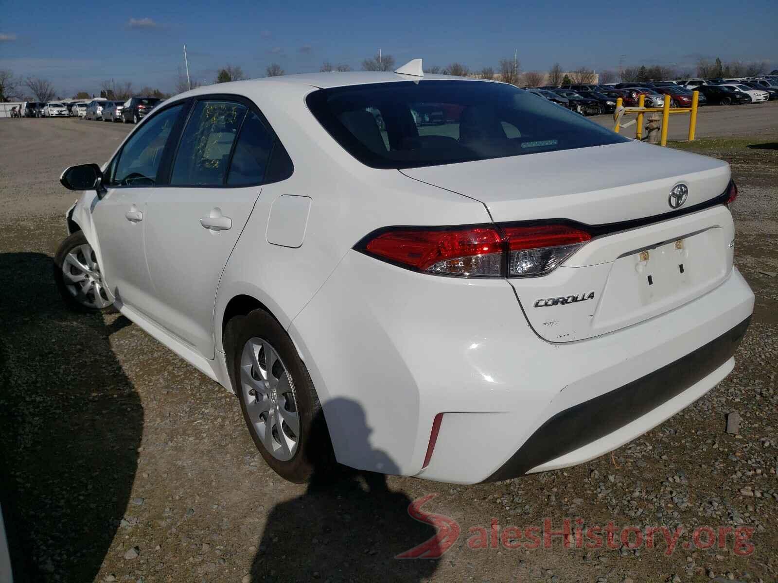 5YFEPRAE7LP075711 2020 TOYOTA COROLLA