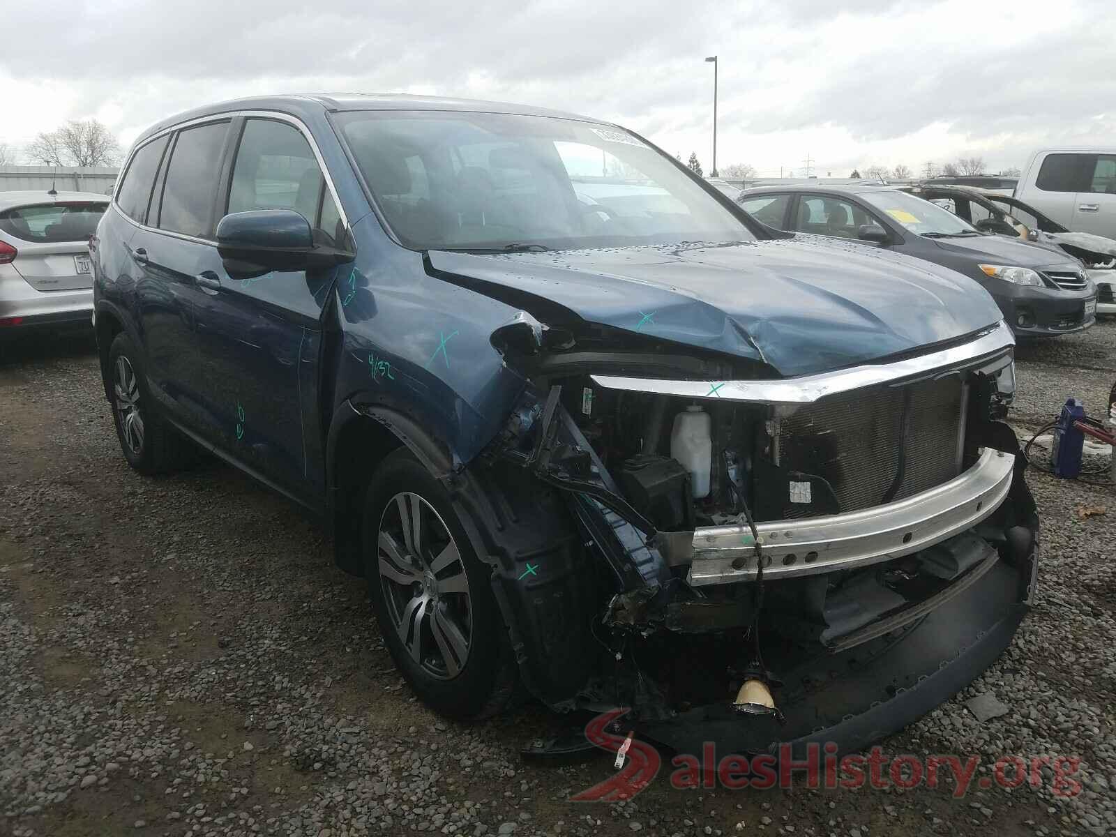 5FNYF5H55GB059734 2016 HONDA PILOT