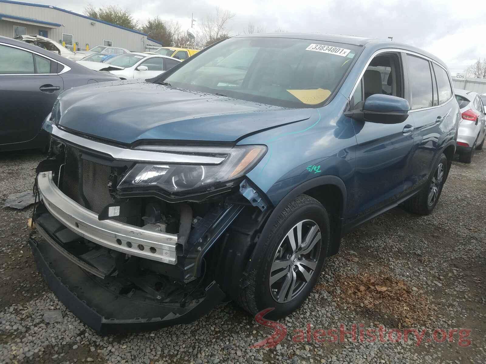 5FNYF5H55GB059734 2016 HONDA PILOT