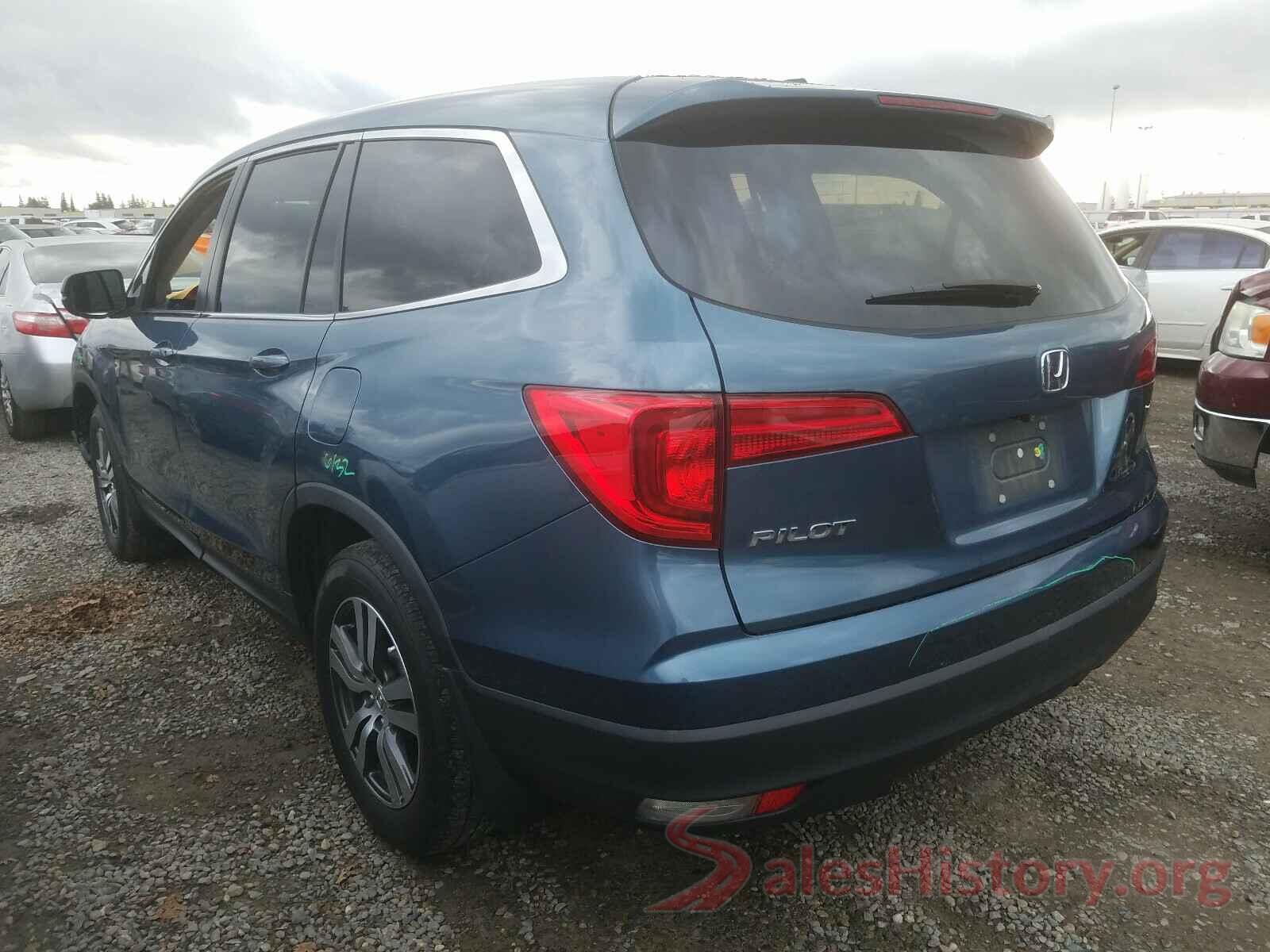 5FNYF5H55GB059734 2016 HONDA PILOT