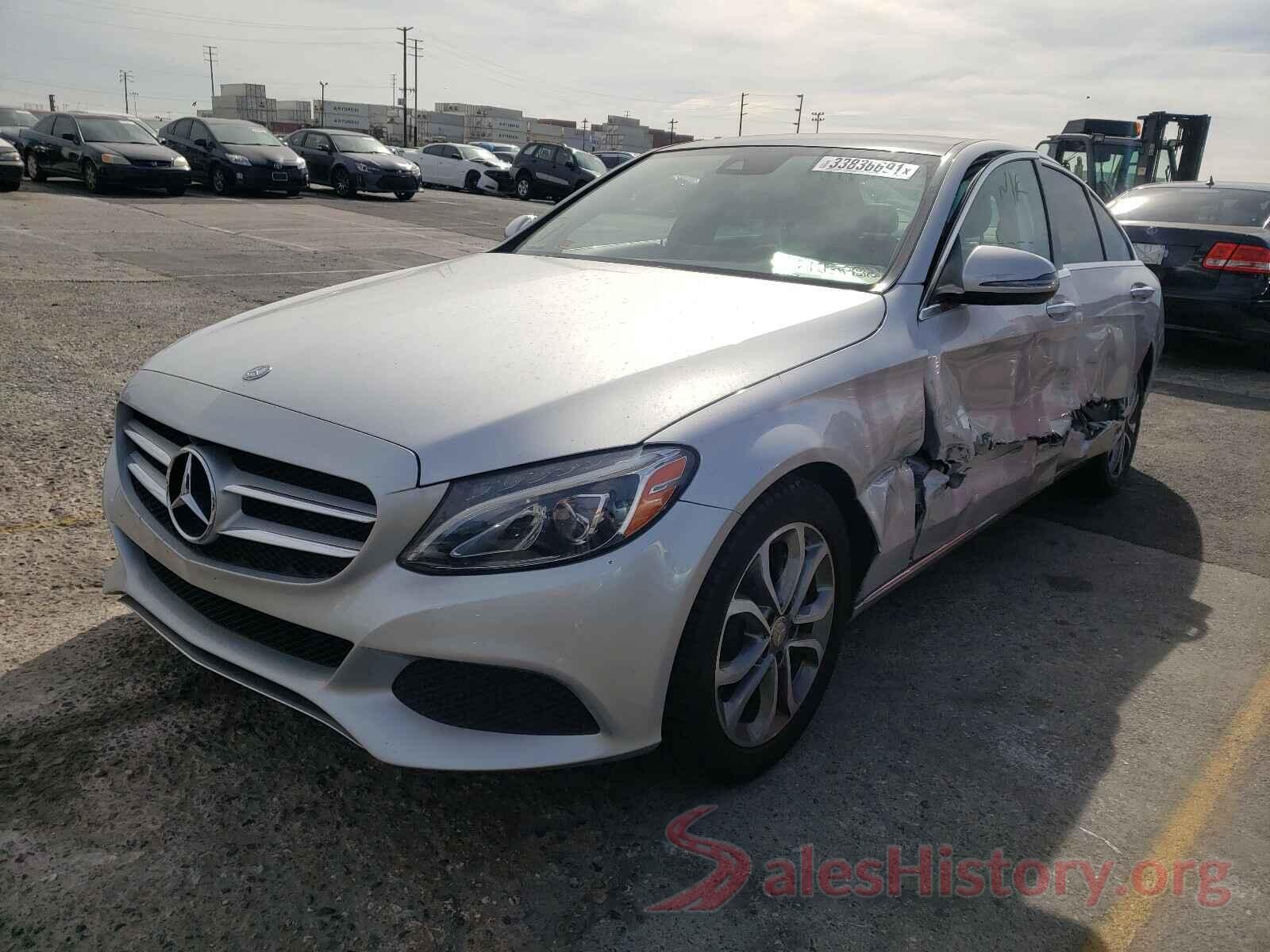 55SWF4JBXGU120771 2016 MERCEDES-BENZ C CLASS