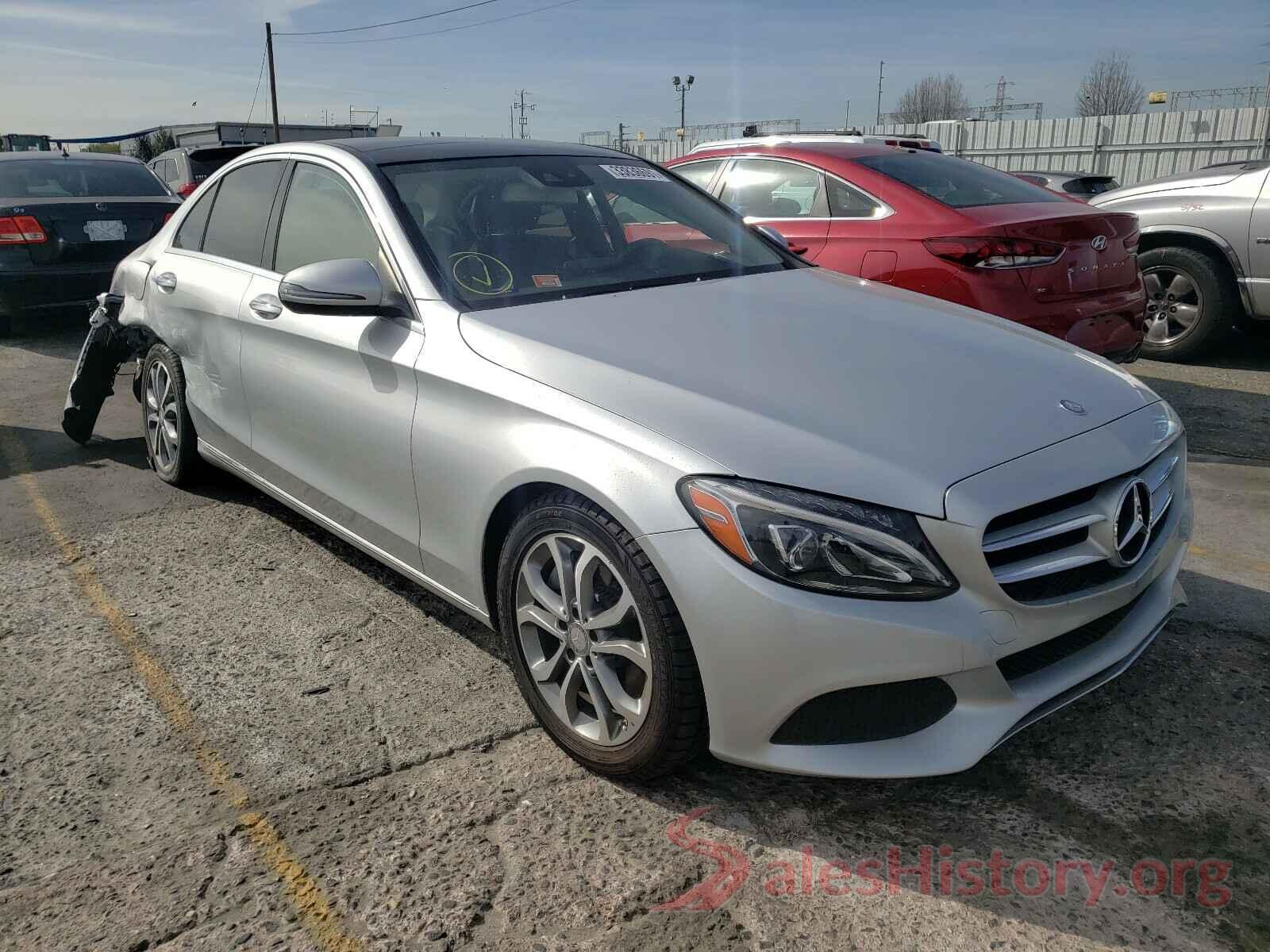 55SWF4JBXGU120771 2016 MERCEDES-BENZ C CLASS