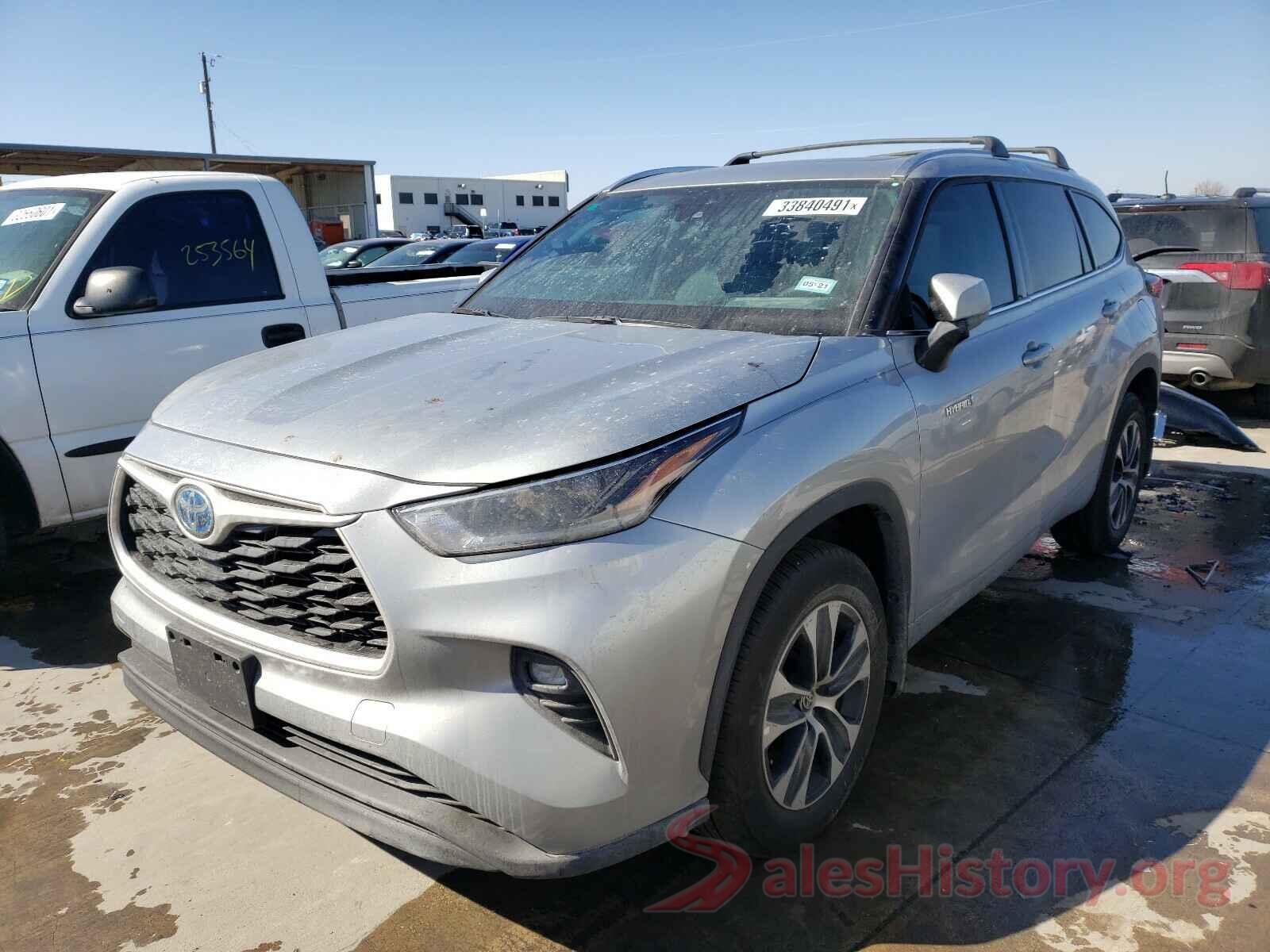 5TDGARAH1MS503883 2021 TOYOTA HIGHLANDER