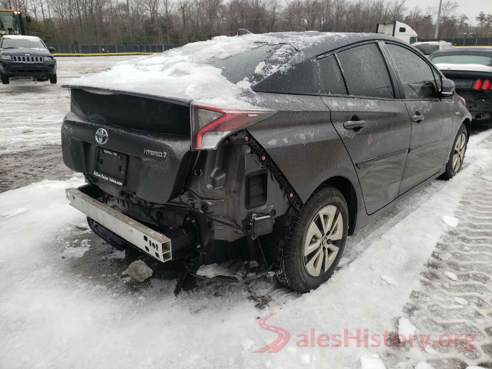 JTDKARFU3G3501283 2016 TOYOTA PRIUS