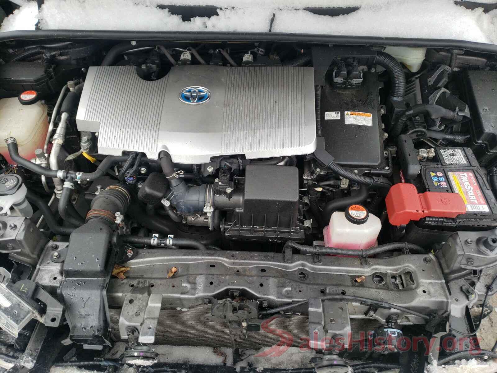 JTDKARFU3G3501283 2016 TOYOTA PRIUS