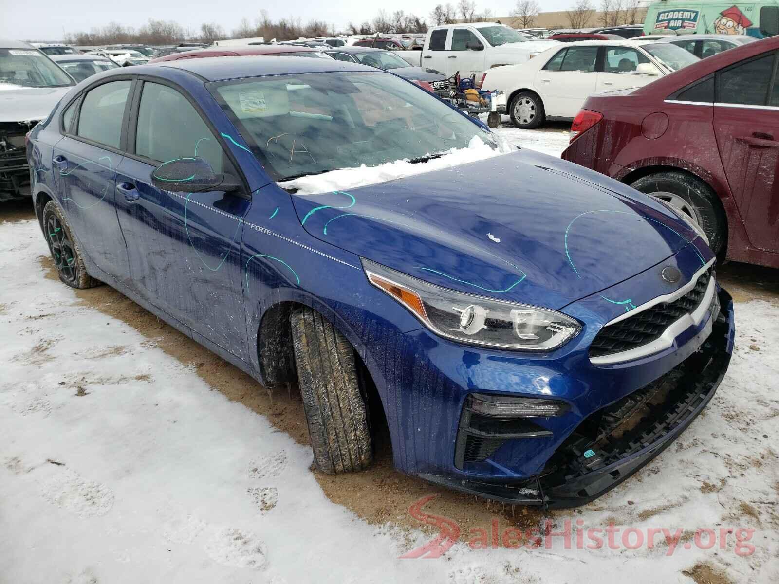 3KPF24AD7KE055410 2019 KIA FORTE