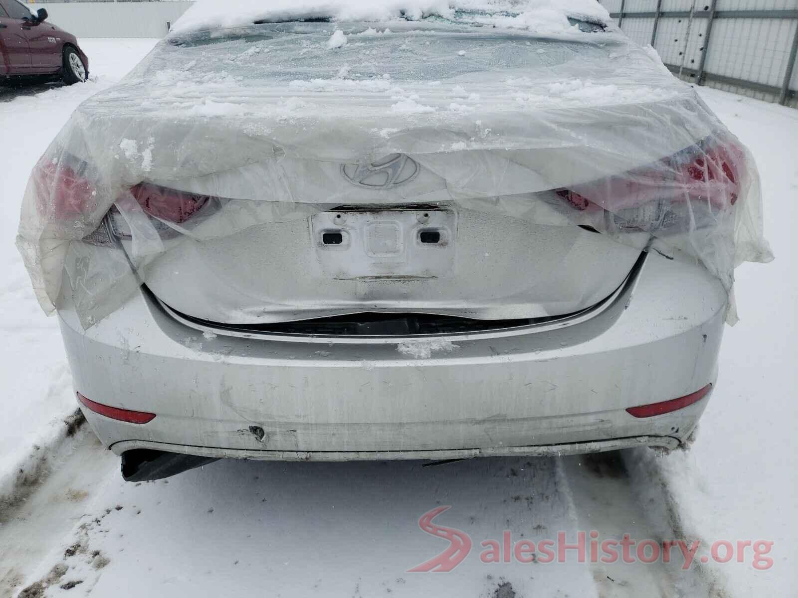 5NPDH4AE6GH733307 2016 HYUNDAI ELANTRA