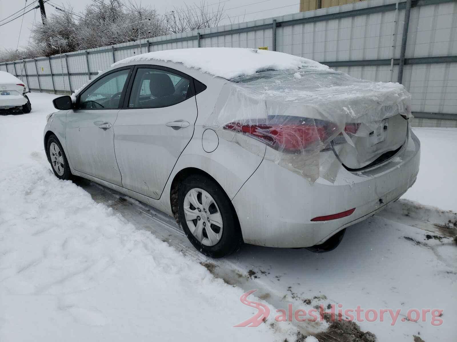 5NPDH4AE6GH733307 2016 HYUNDAI ELANTRA