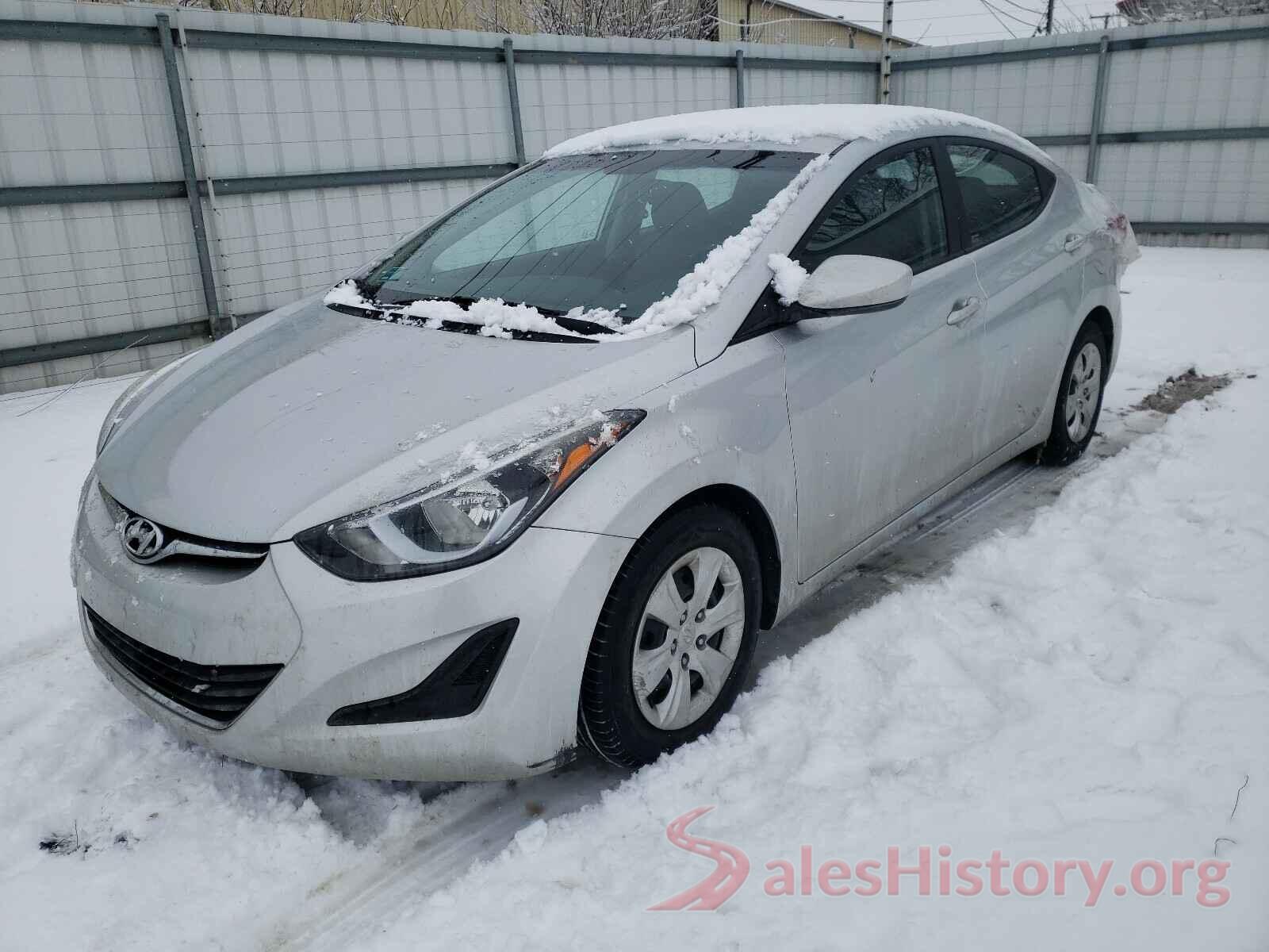 5NPDH4AE6GH733307 2016 HYUNDAI ELANTRA