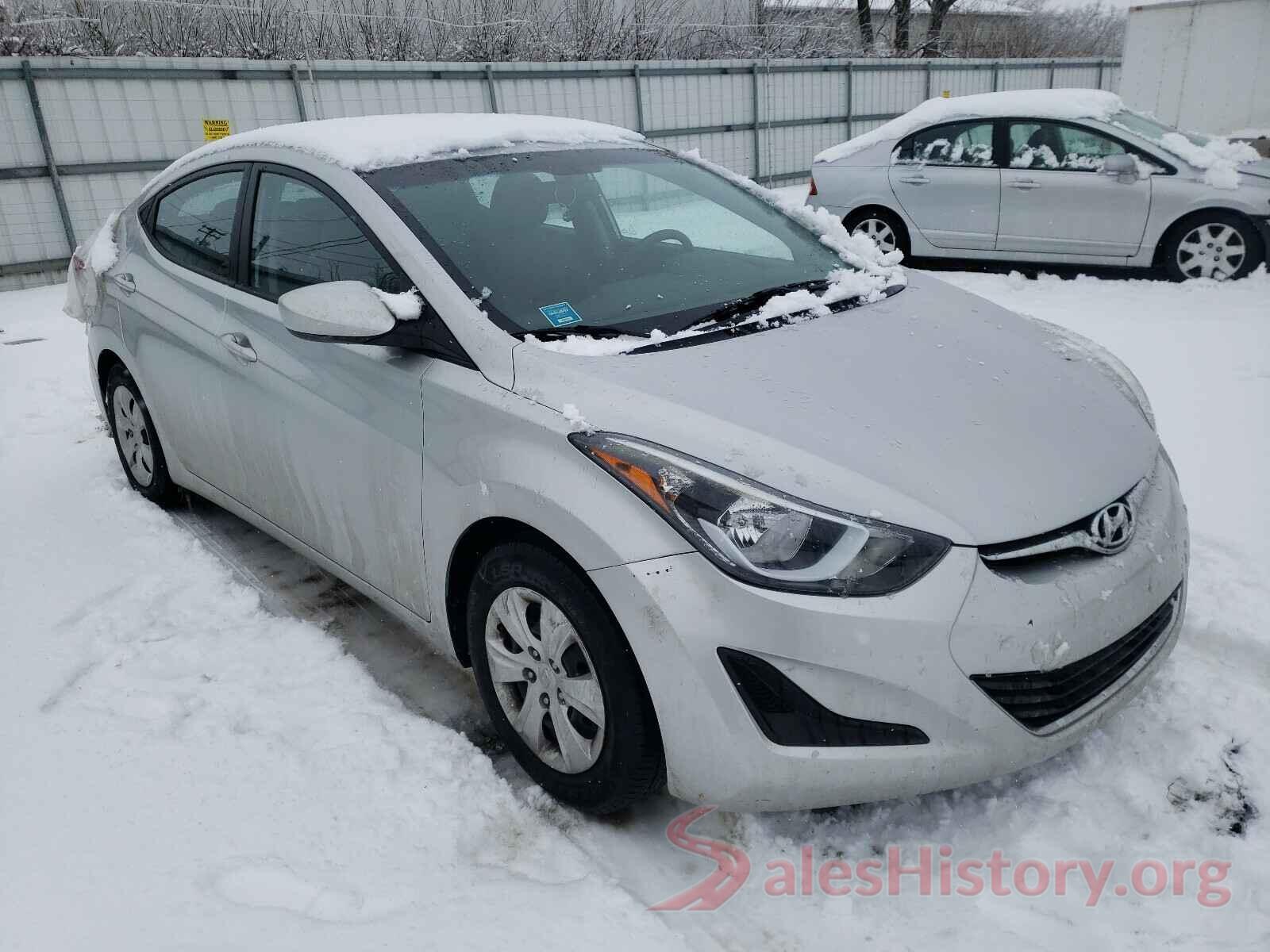 5NPDH4AE6GH733307 2016 HYUNDAI ELANTRA