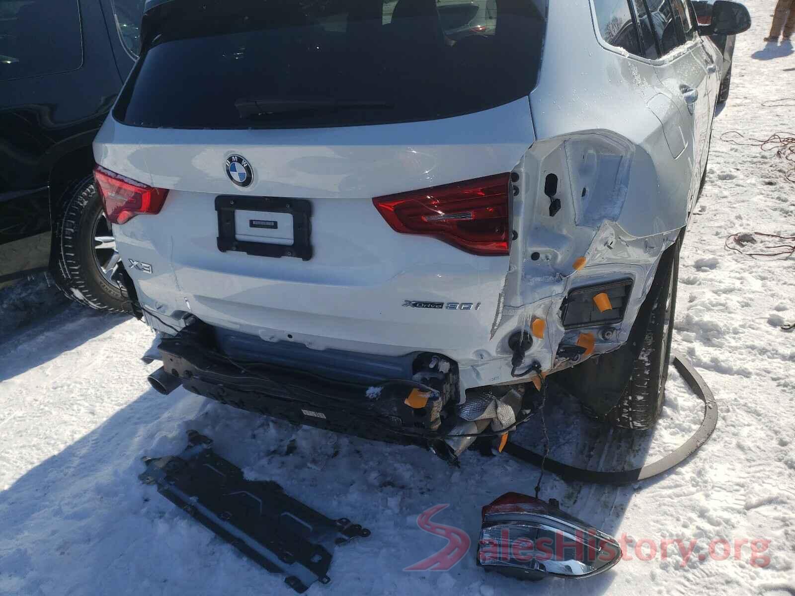 5UXTR9C58KLP92171 2019 BMW X3