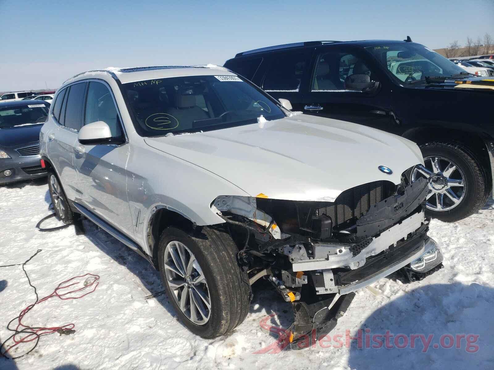 5UXTR9C58KLP92171 2019 BMW X3