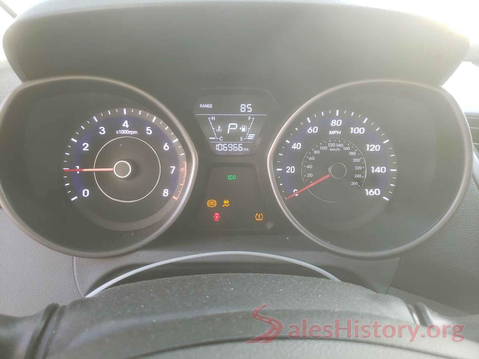 5NPDH4AE0GH655297 2016 HYUNDAI ELANTRA