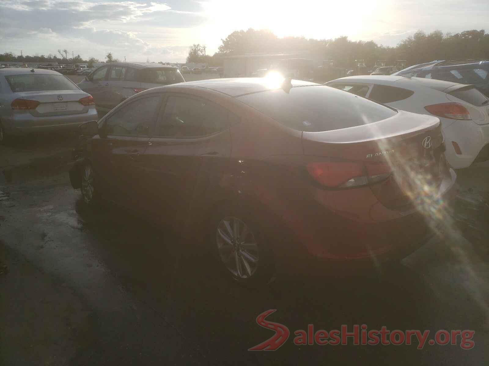 5NPDH4AE0GH655297 2016 HYUNDAI ELANTRA