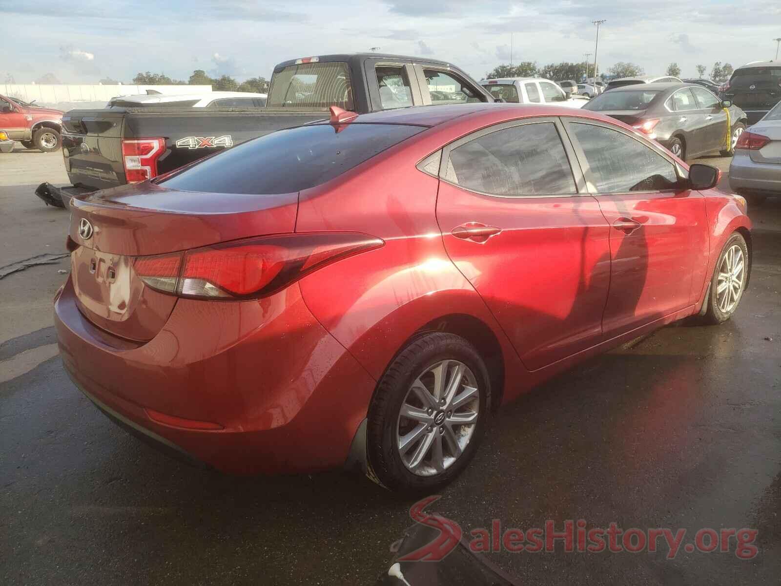 5NPDH4AE0GH655297 2016 HYUNDAI ELANTRA