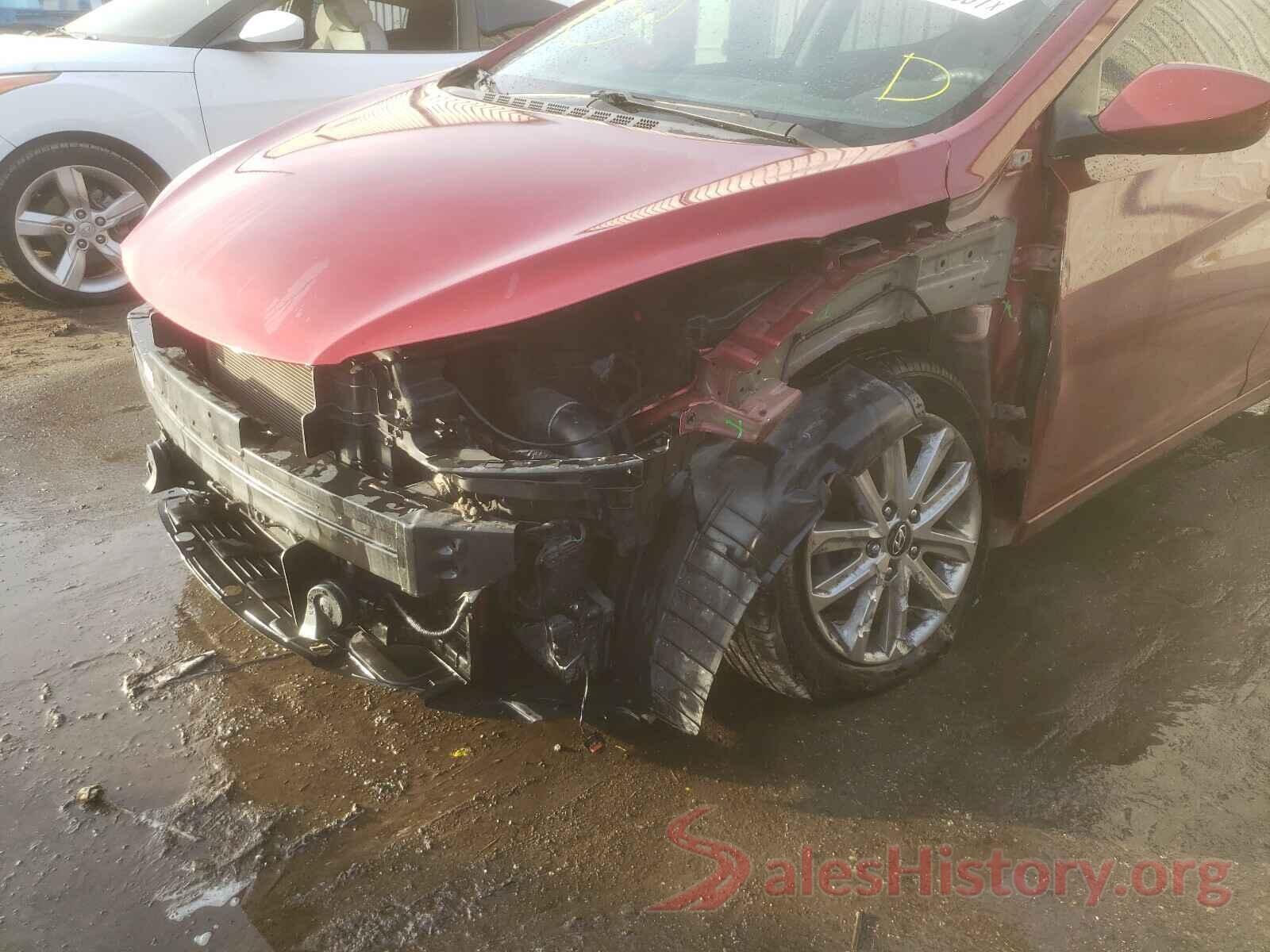 5NPDH4AE0GH655297 2016 HYUNDAI ELANTRA