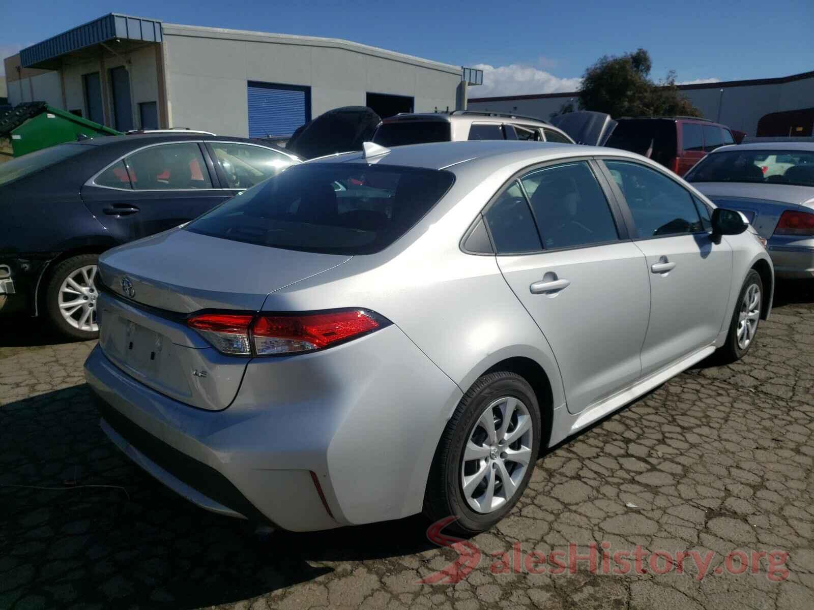 5YFEPRAE4LP117882 2020 TOYOTA COROLLA