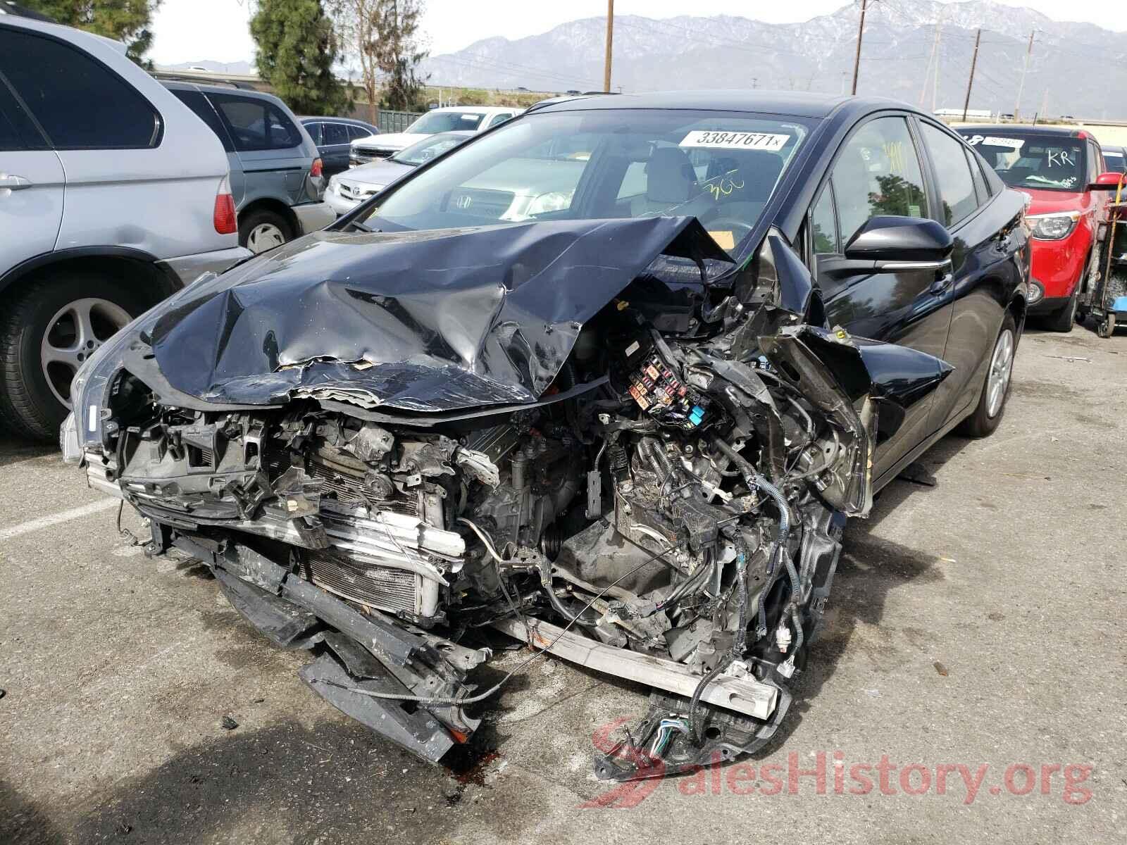 JTDKBRFU6G3012731 2016 TOYOTA PRIUS