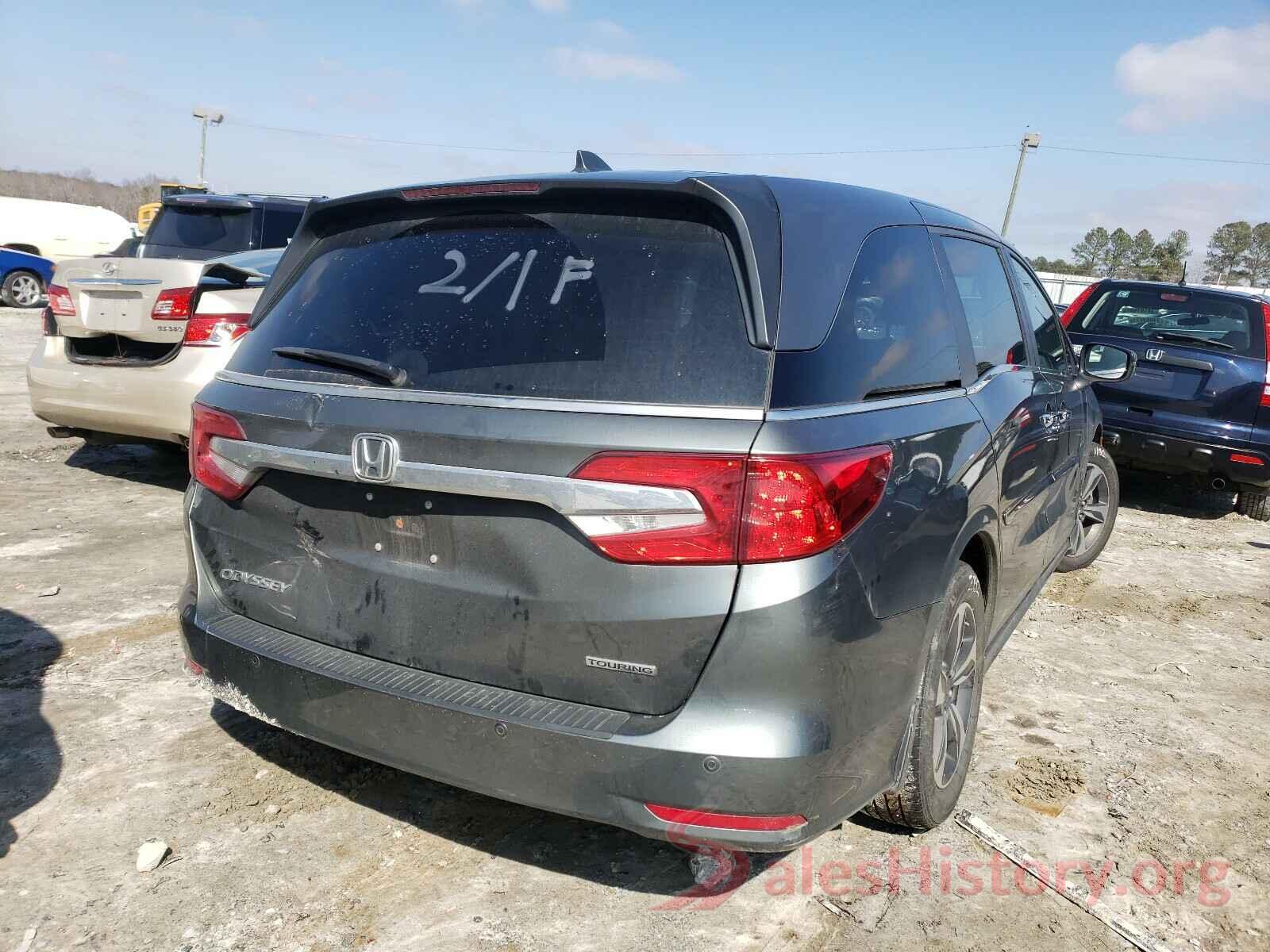 5FNRL6H88JB031530 2018 HONDA ODYSSEY