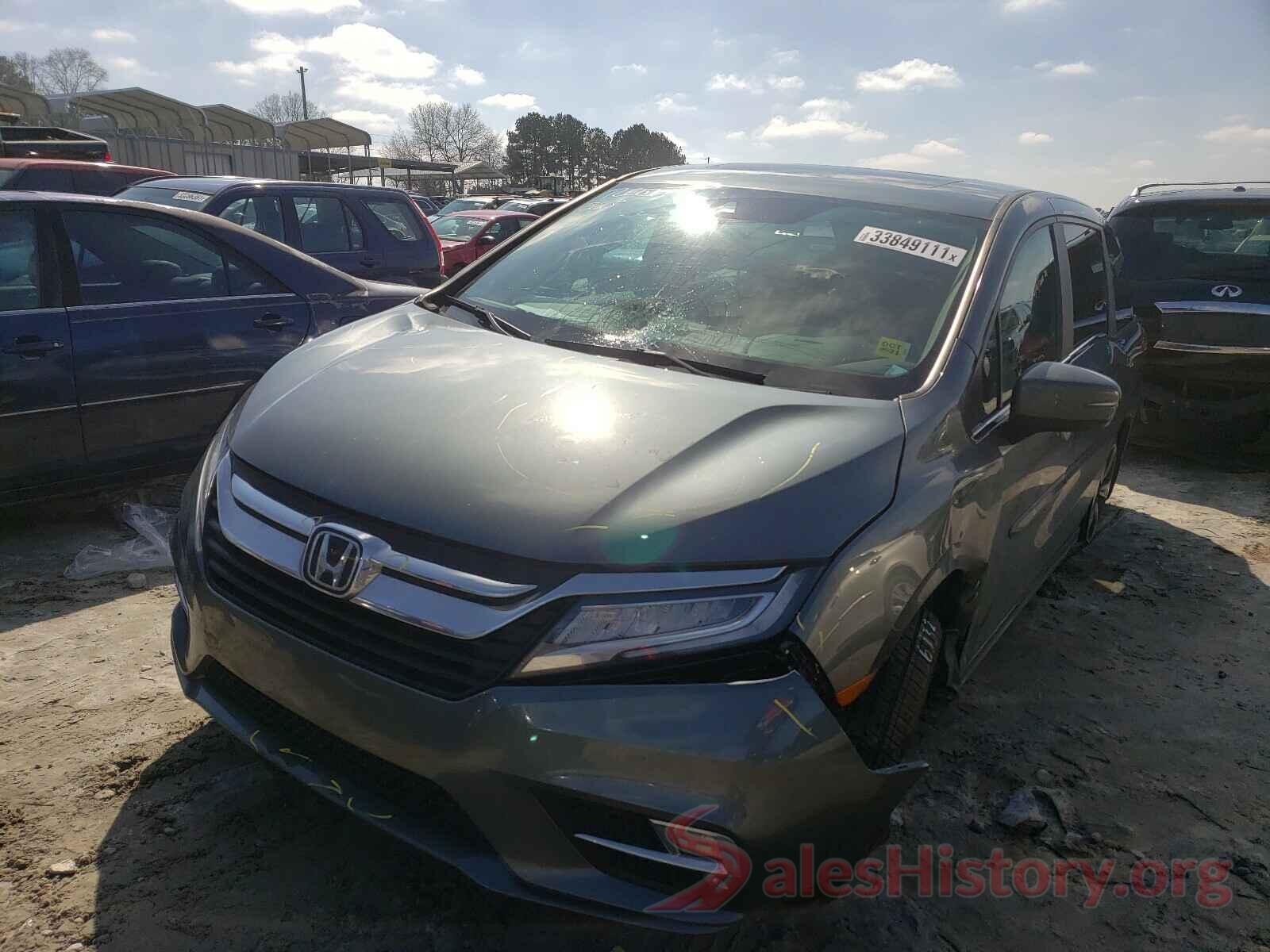 5FNRL6H88JB031530 2018 HONDA ODYSSEY