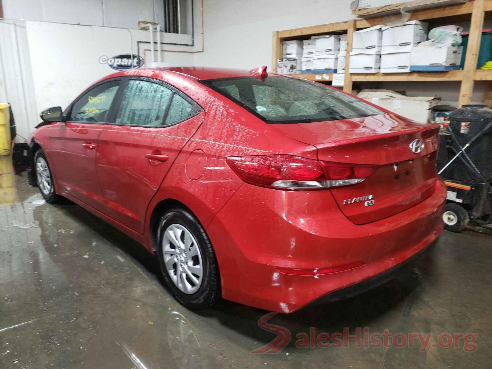 5NPD74LF2HH202258 2017 HYUNDAI ELANTRA