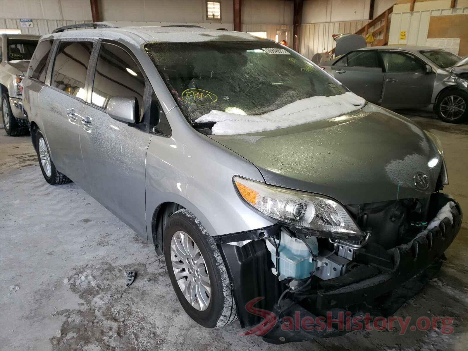 5TDYK3DC7GS739831 2016 TOYOTA SIENNA