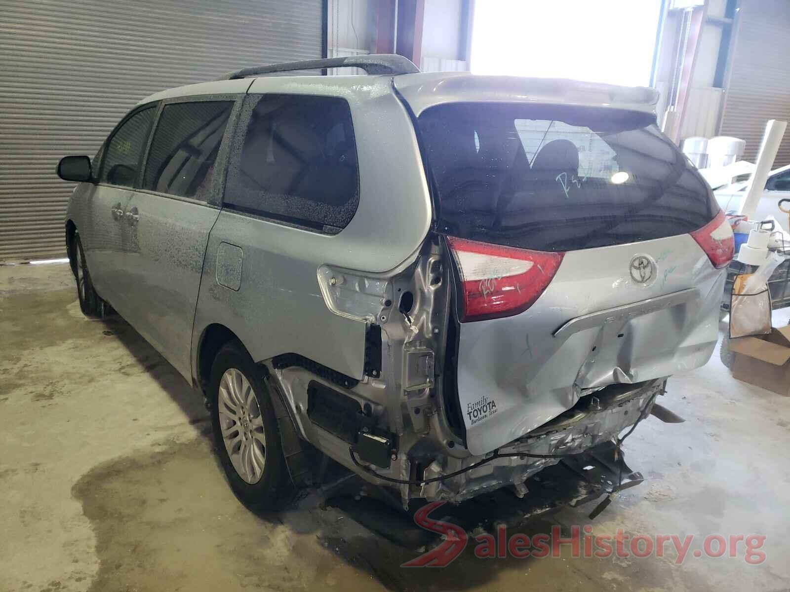 5TDYK3DC7GS739831 2016 TOYOTA SIENNA