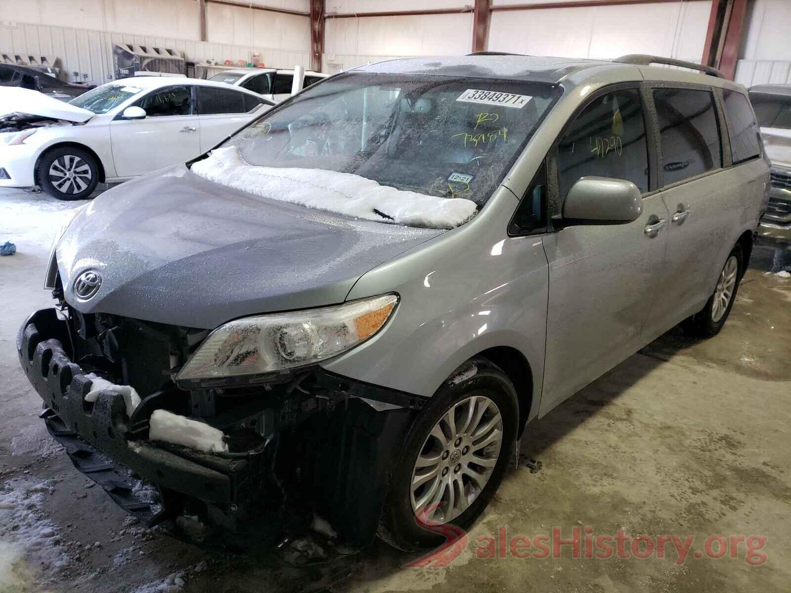 5TDYK3DC7GS739831 2016 TOYOTA SIENNA