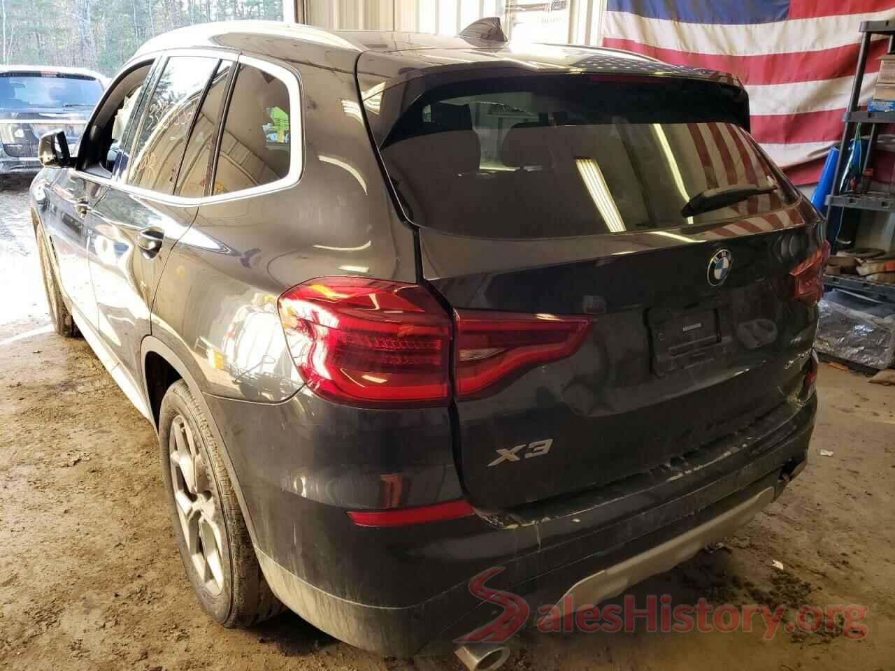 5UXTY5C03M9H22242 2021 BMW X3