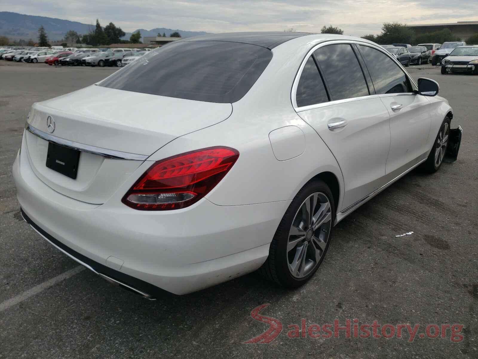 55SWF4JB8HU204430 2017 MERCEDES-BENZ C CLASS