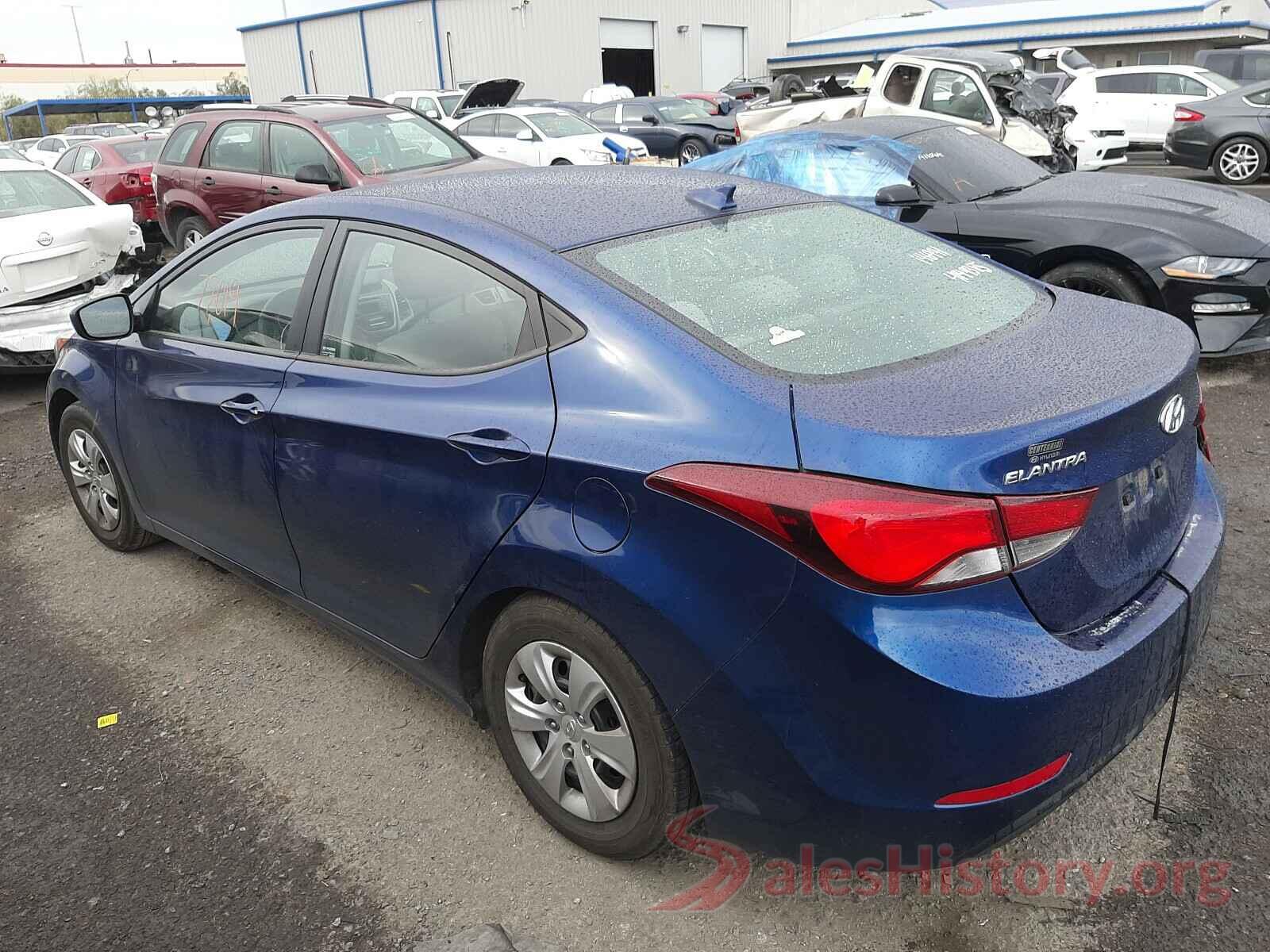 5NPDH4AE0GH757571 2016 HYUNDAI ELANTRA