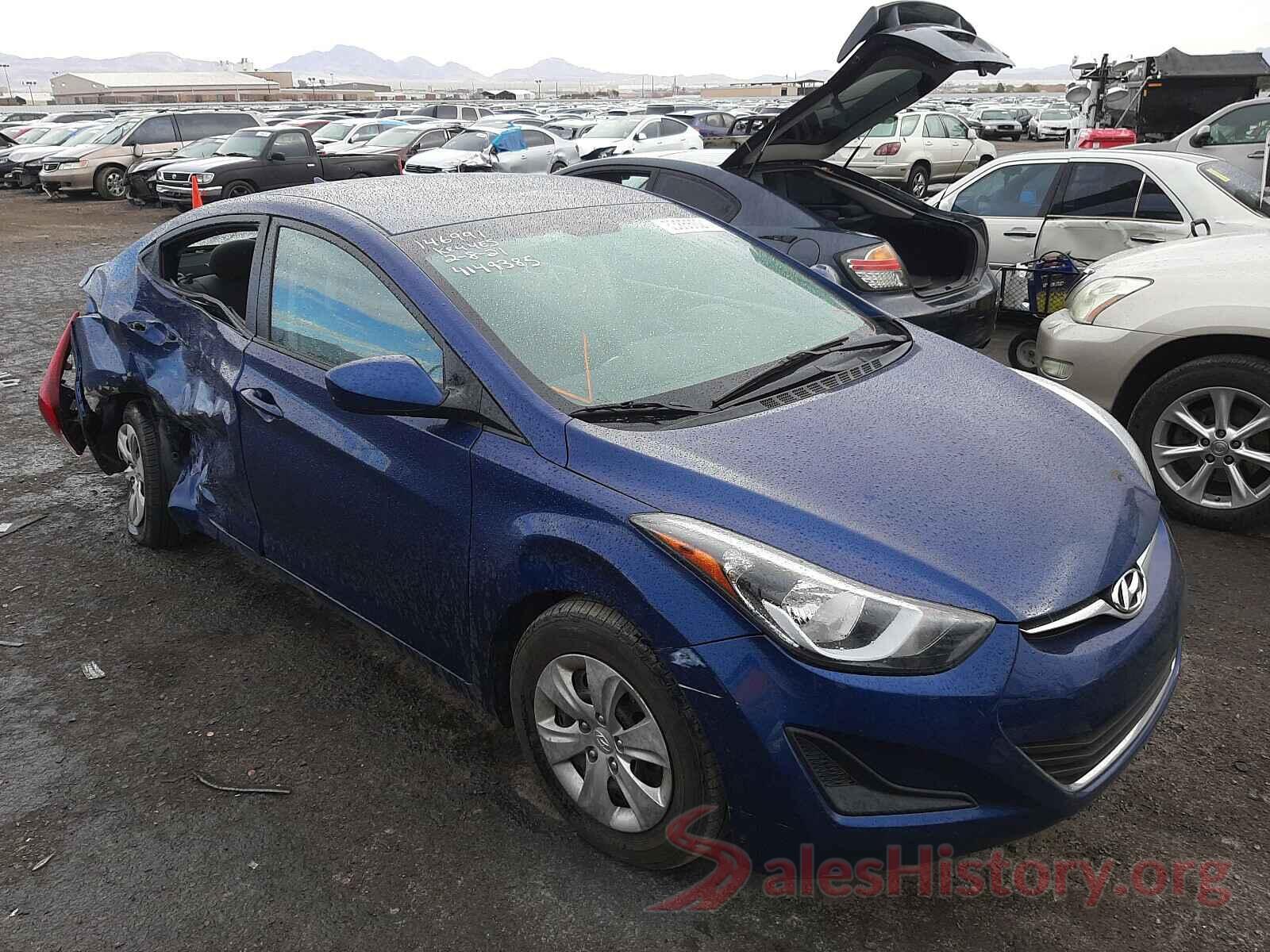 5NPDH4AE0GH757571 2016 HYUNDAI ELANTRA