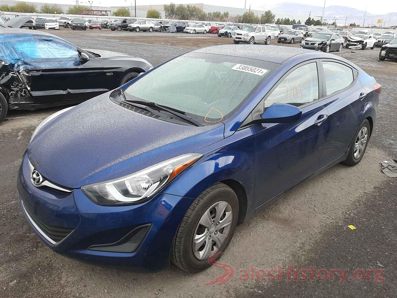 5NPDH4AE0GH757571 2016 HYUNDAI ELANTRA