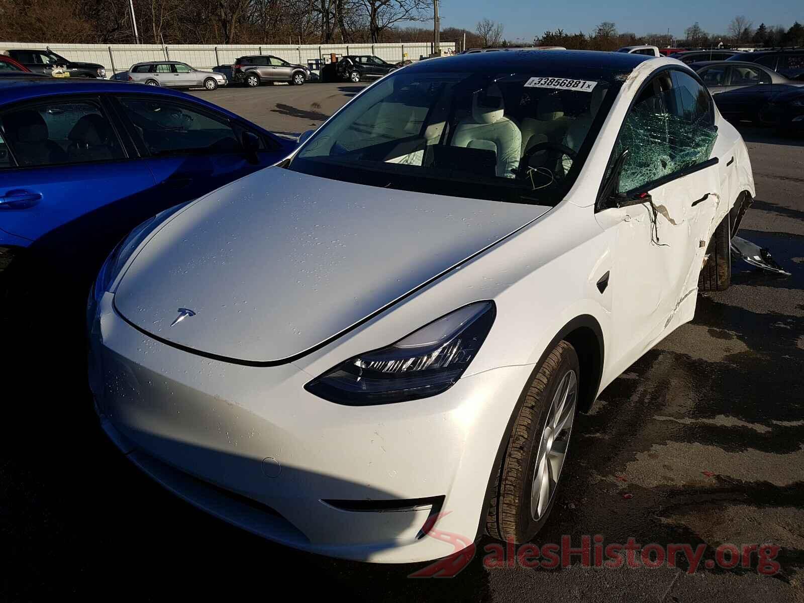 5YJYGDEE9MF085597 2021 TESLA MODEL Y