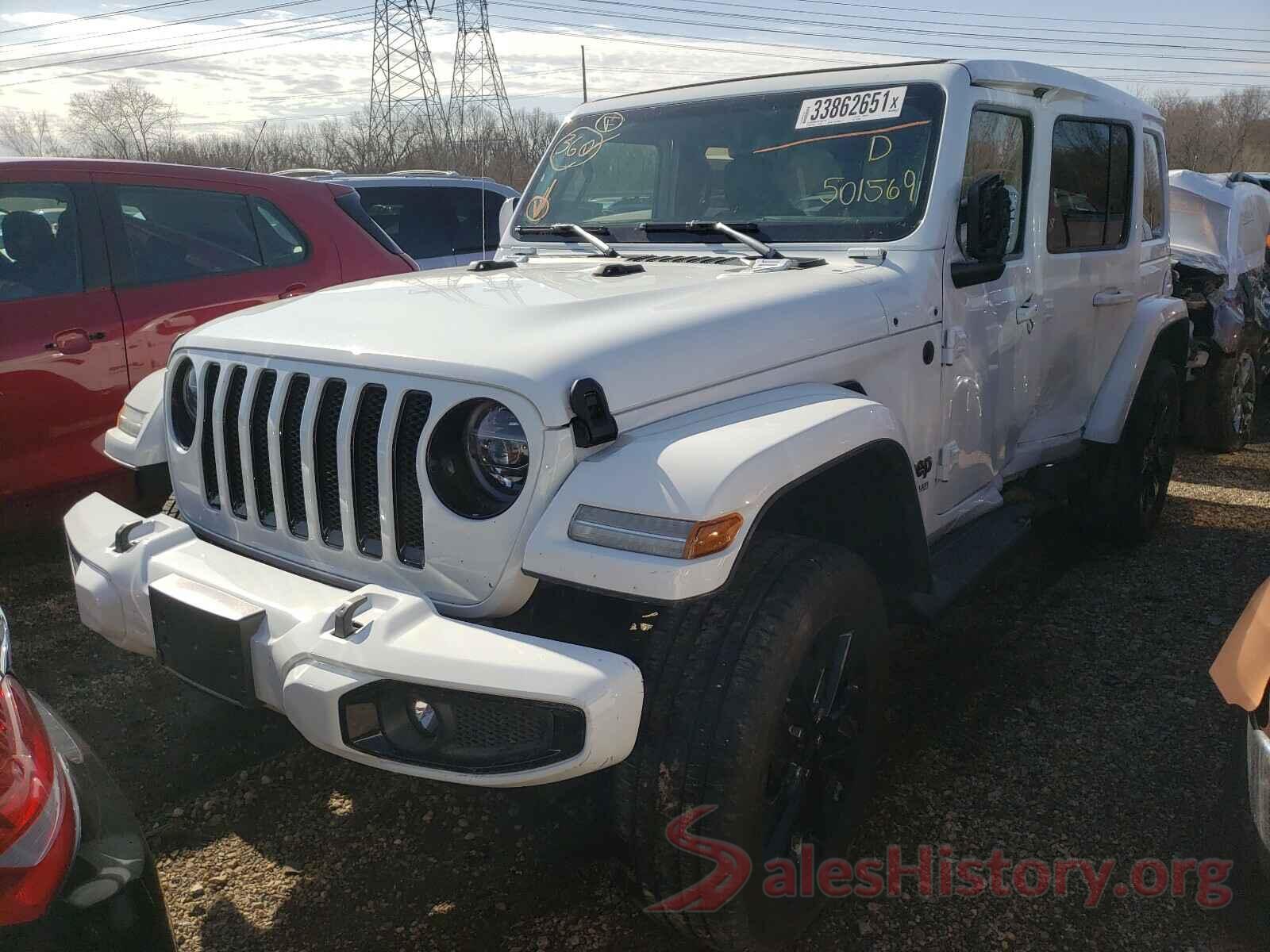 1C4HJXEN6MW501569 2021 JEEP WRANGLER