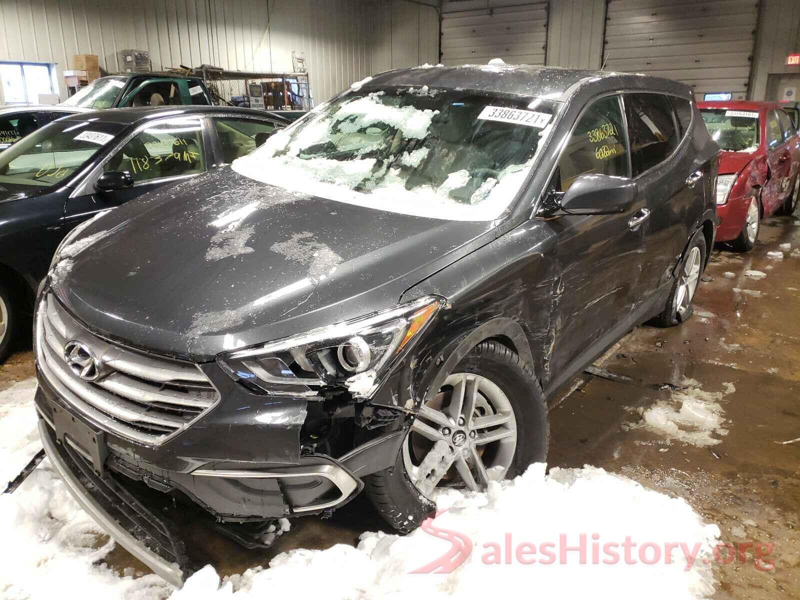 5XYZT3LB1JG511788 2018 HYUNDAI SANTA FE