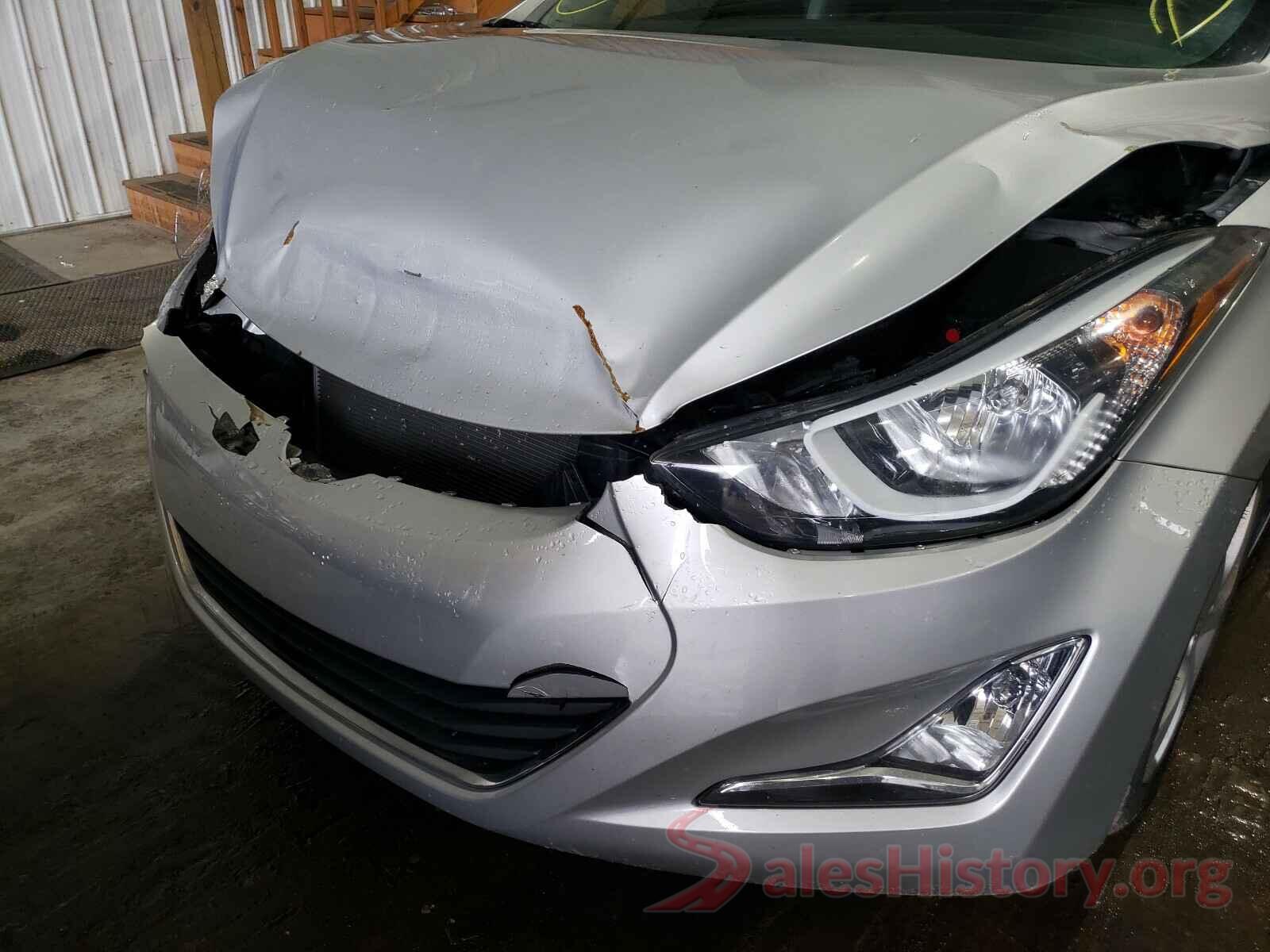 KMHDH4AE4GU484751 2016 HYUNDAI ELANTRA